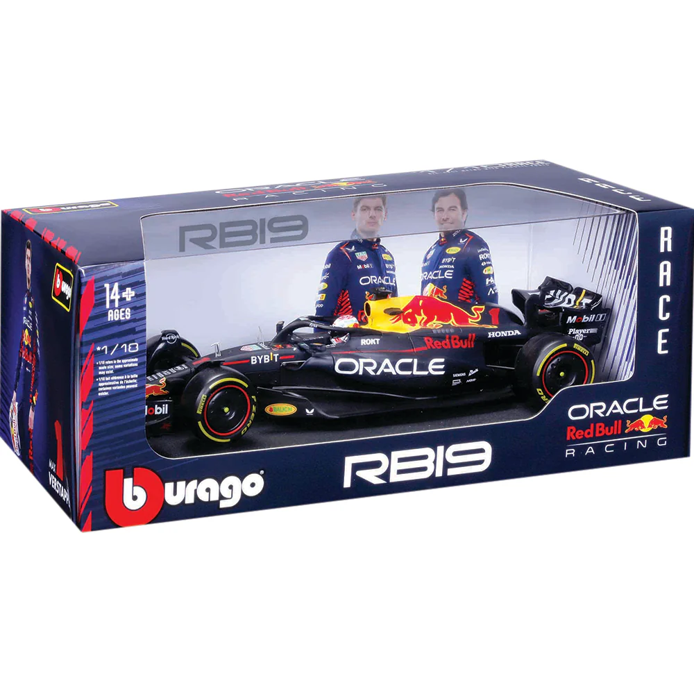 Maisto 1:18 Red Bull Racing w/Helmet (Verstappen) - Image 5