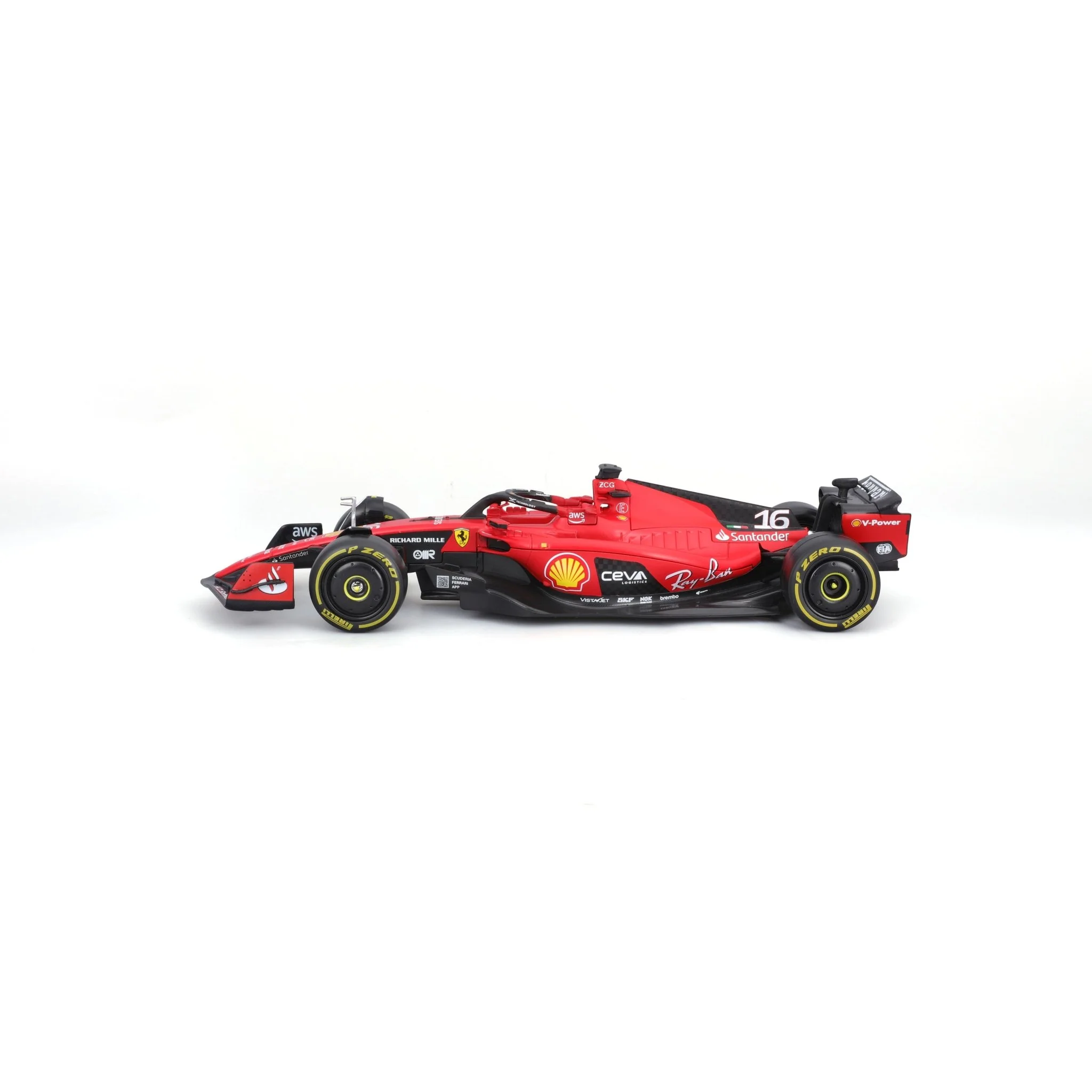 Maisto 1:24 SFR Ferrari SF-23 w/ figure - Image 8