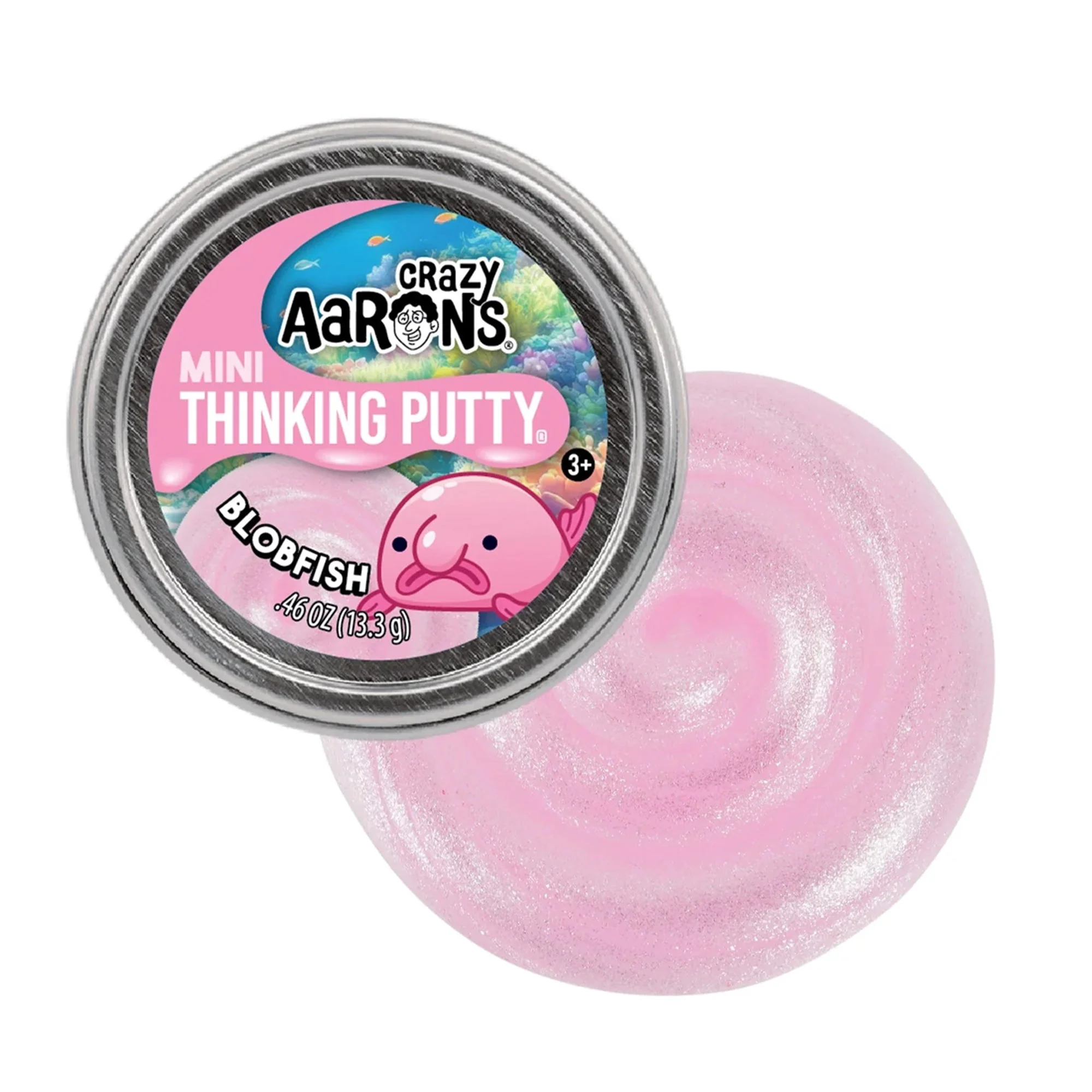 Crazy Aaron's 2" Mini Thinking Putty - Blobfish