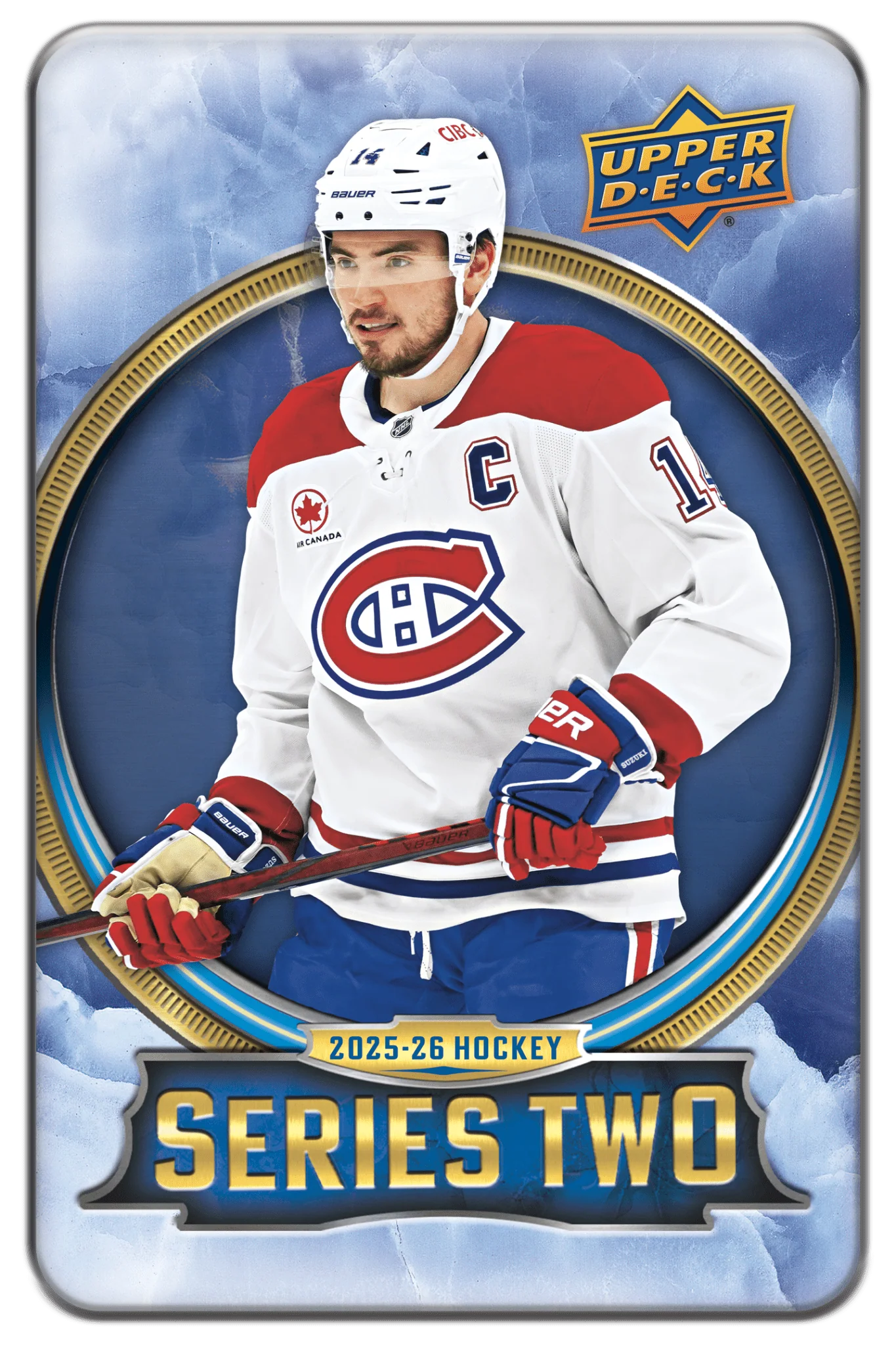 2025-26 Upper Deck Series 2 Hockey Tin - Image 2