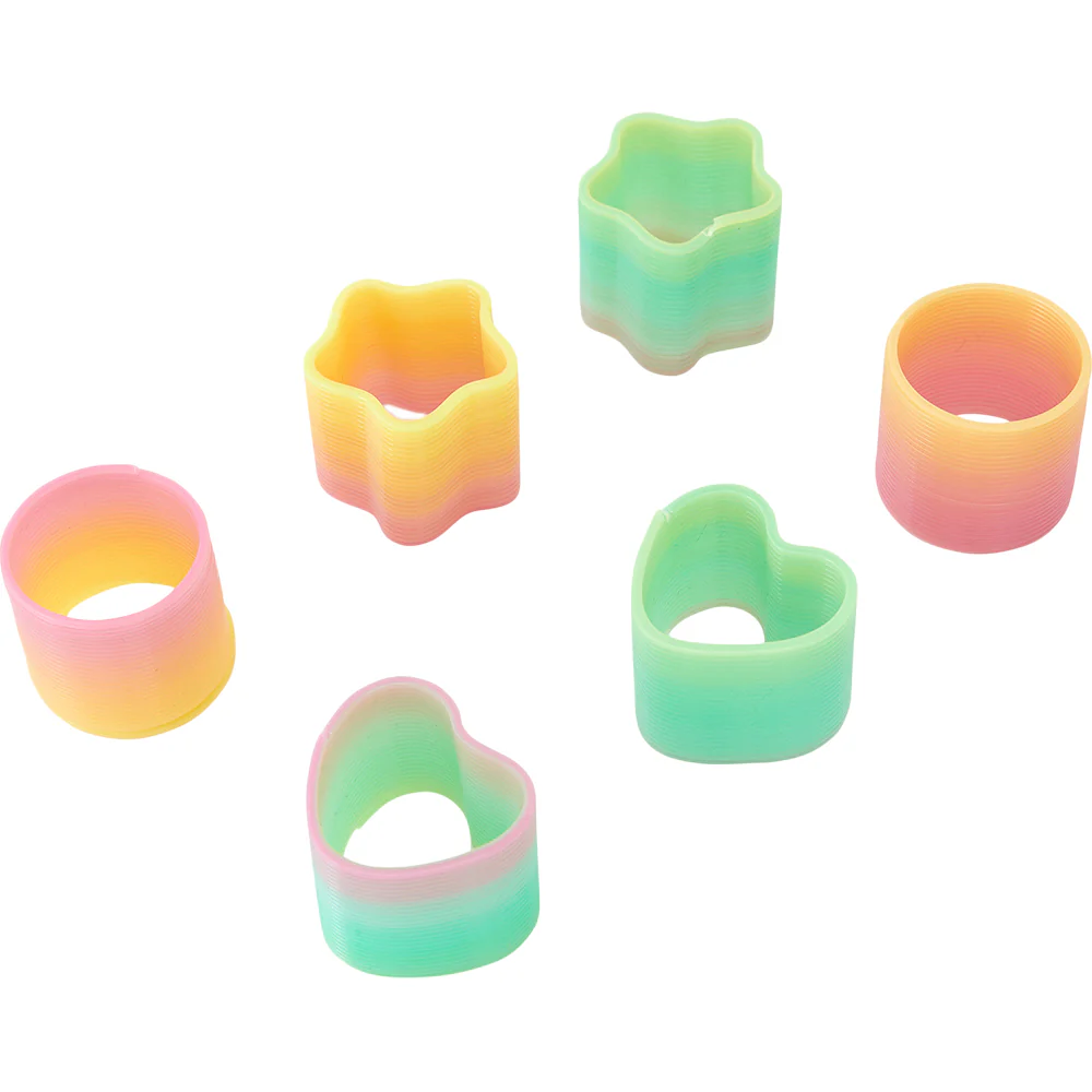 MMT 6 Pack Rainbow Spring Toy - Image 10