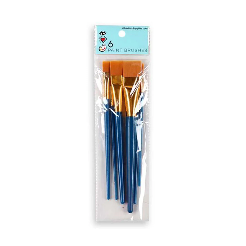 iHeartArt 6 Paint Brushes - Image 5