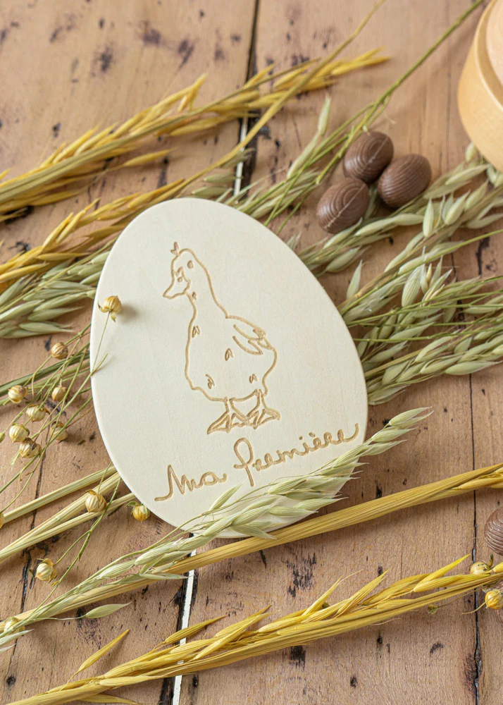 Baby Milestone Wooden Plate - My First Easter - Image 7