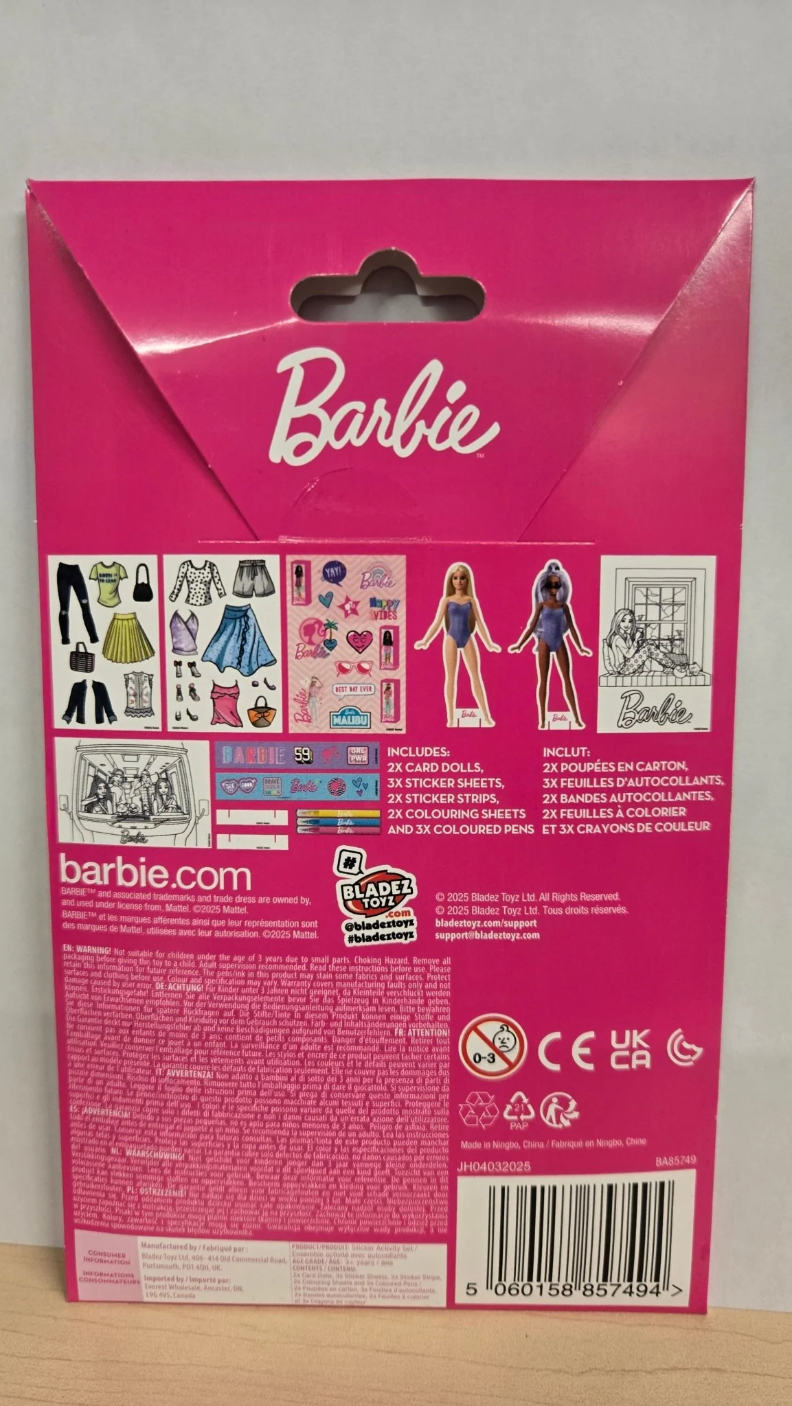 Barbie Sticker Activity Set - Image 2