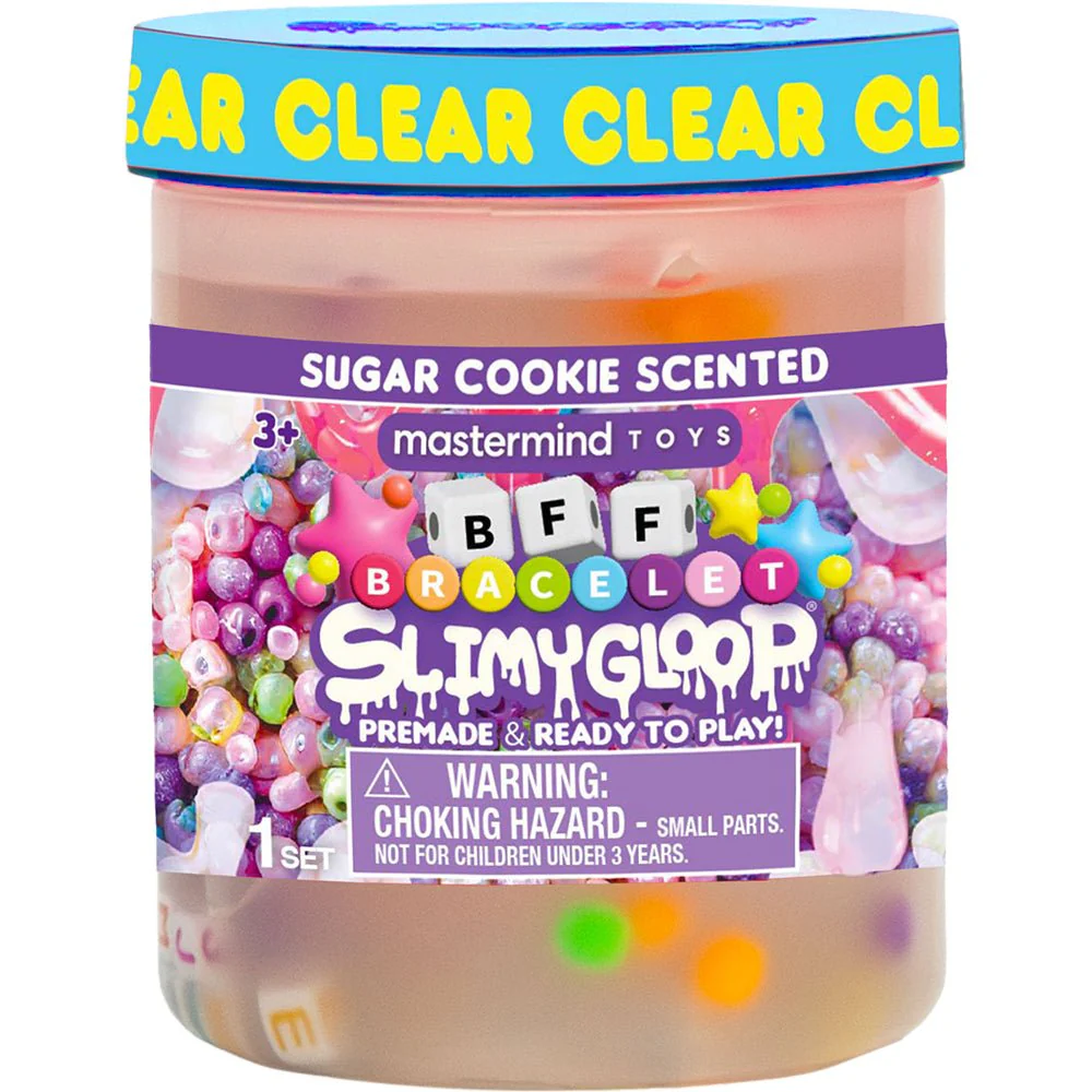 Slimygloop BFF Sugar Cookie Slime Jar