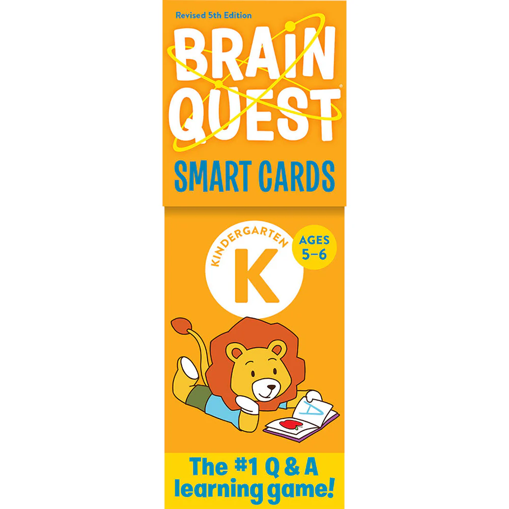 Brain Quest Kindergarten Smart Cards Revised 5th E - Image 2