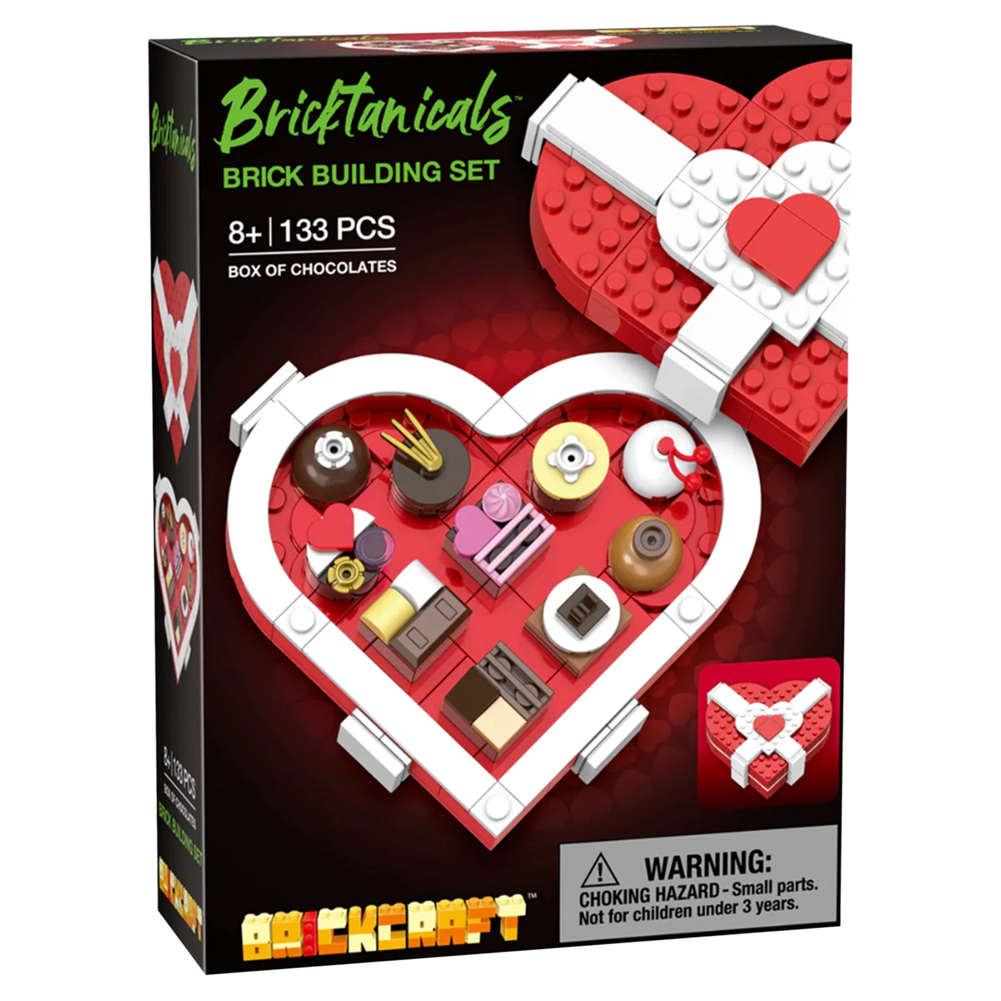 Bricktanicals For Brick Lovers Box of Chocolates - 133 Pieces
