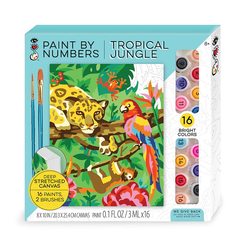 iHeartArt Paint By Numbers- Tropical Jungle