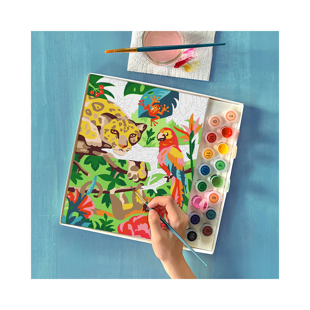 iHeartArt Paint By Numbers- Tropical Jungle - Image 4