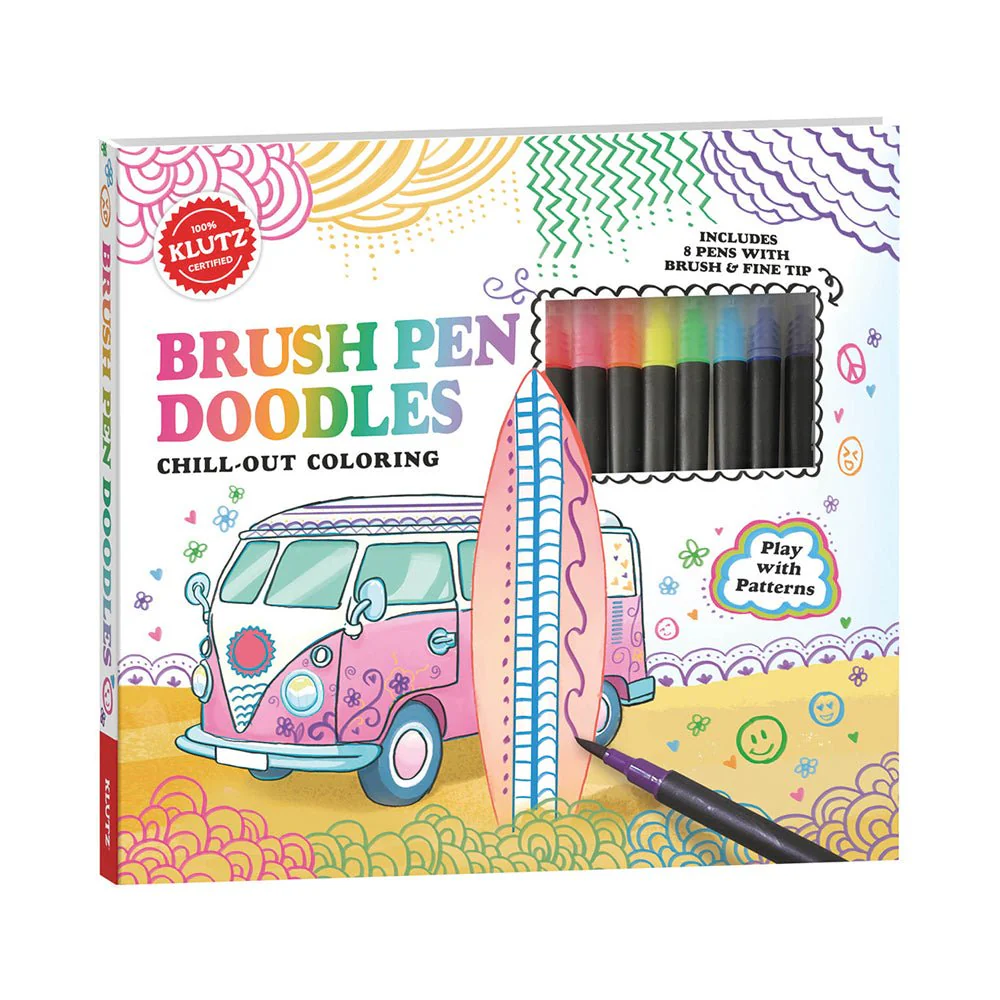 Brush Pen Doodles Chill-out coloring - Image 2
