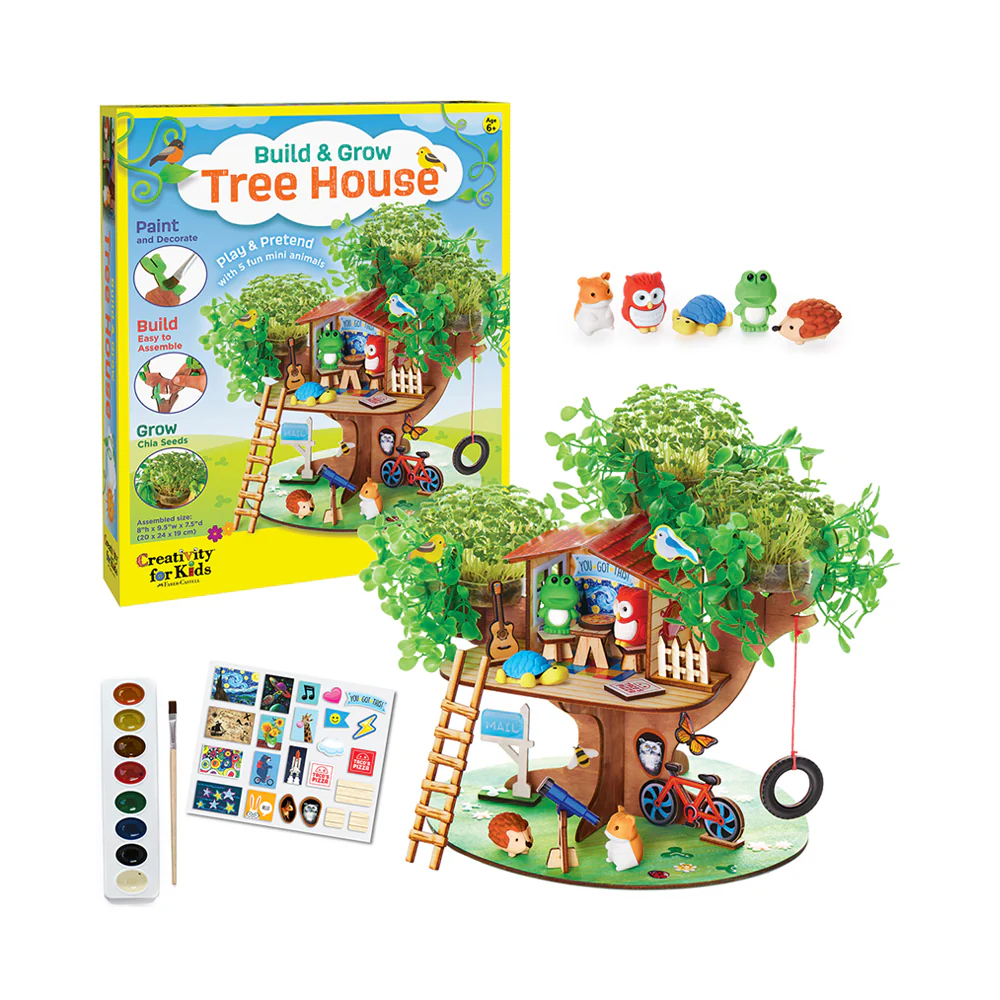 Creativity for Kids Build & Grow Tree House - Image 10