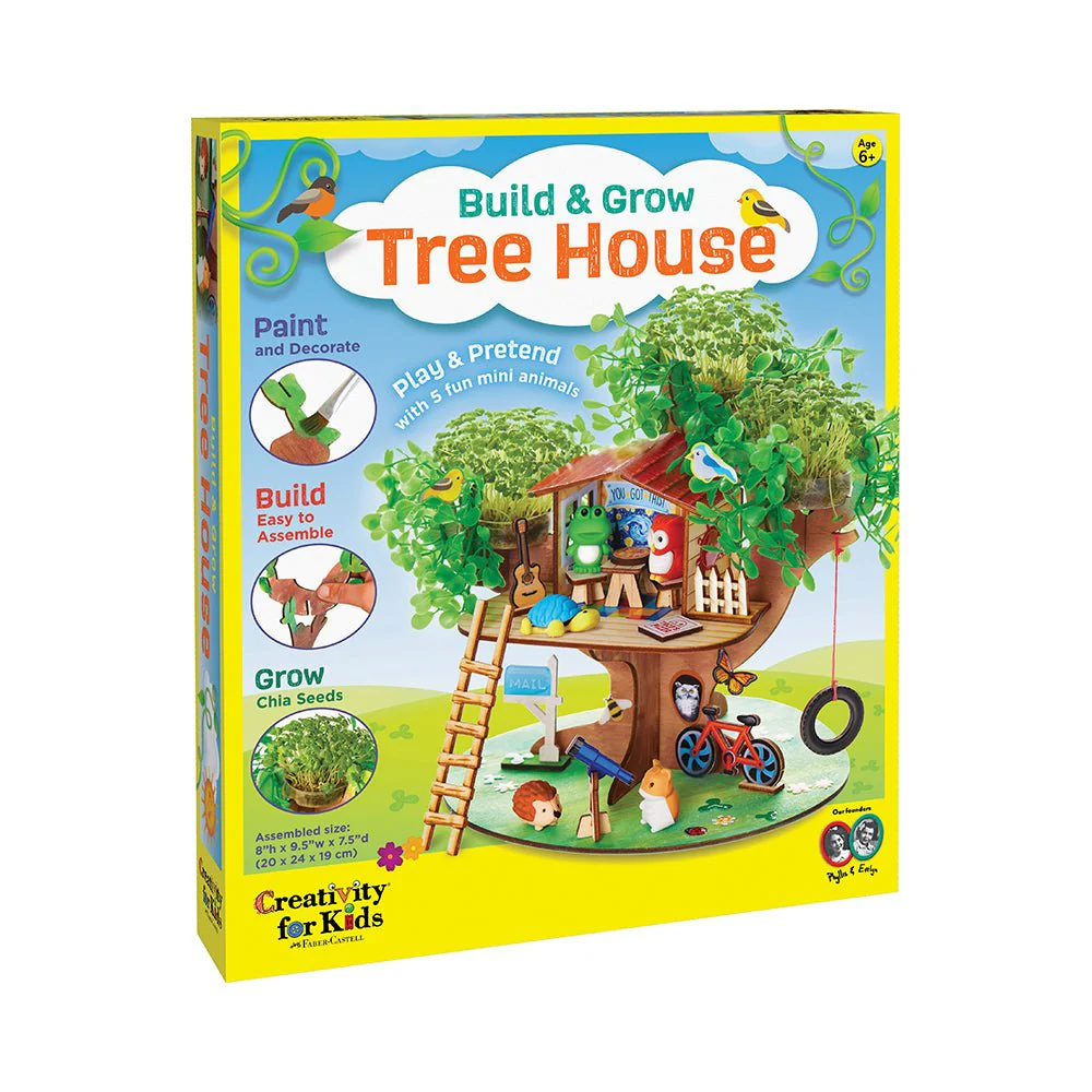 Creativity for Kids Build & Grow Tree House - Image 2
