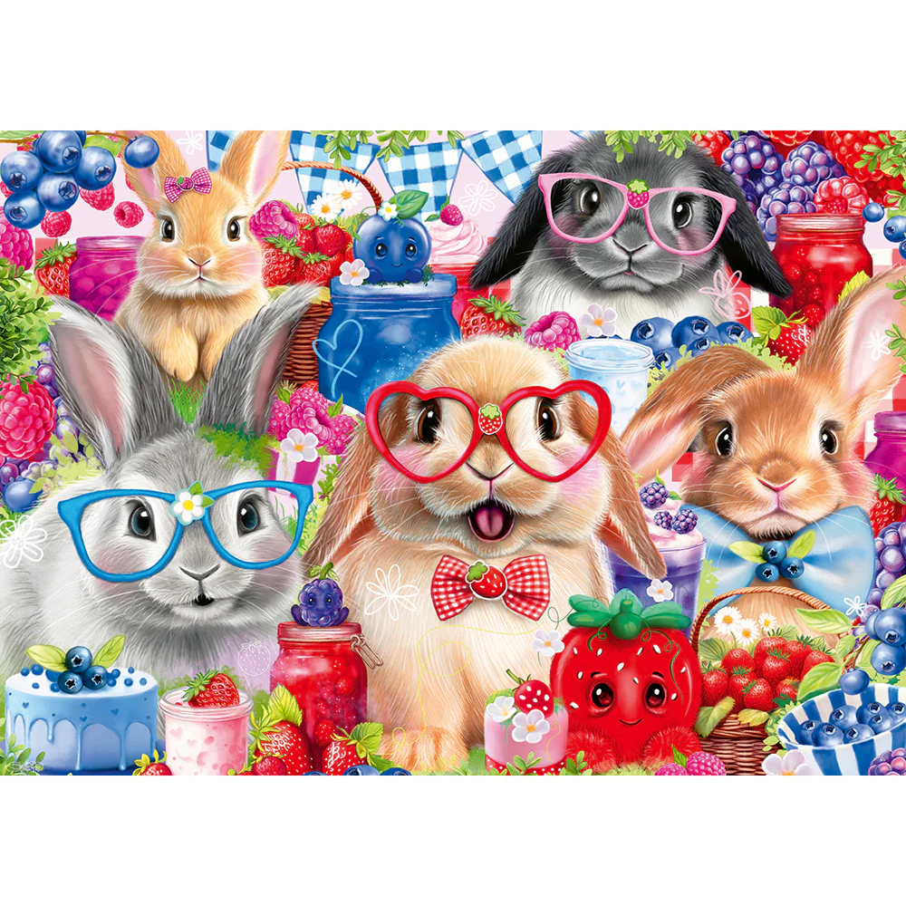 Bunnies Berries 35pc - Image 6