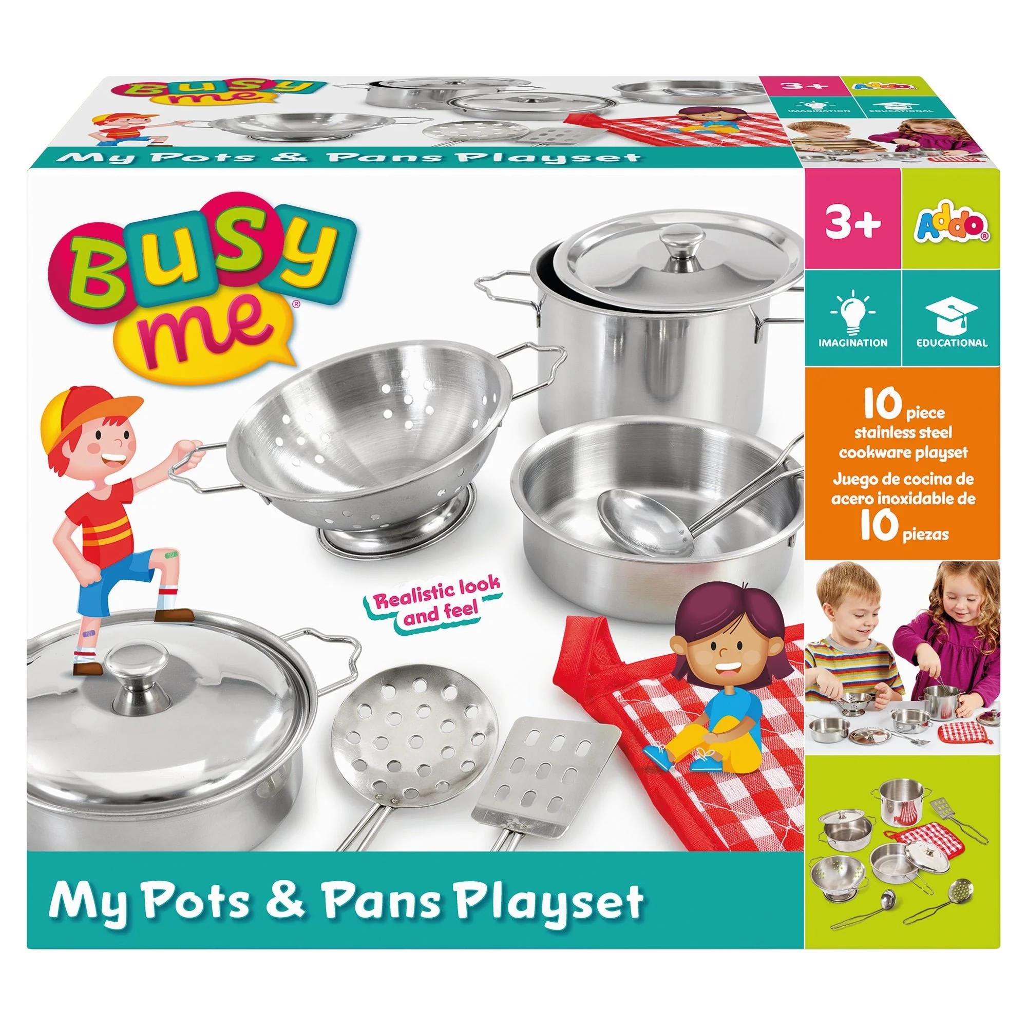 Busy Me My Pots & Pans Playset