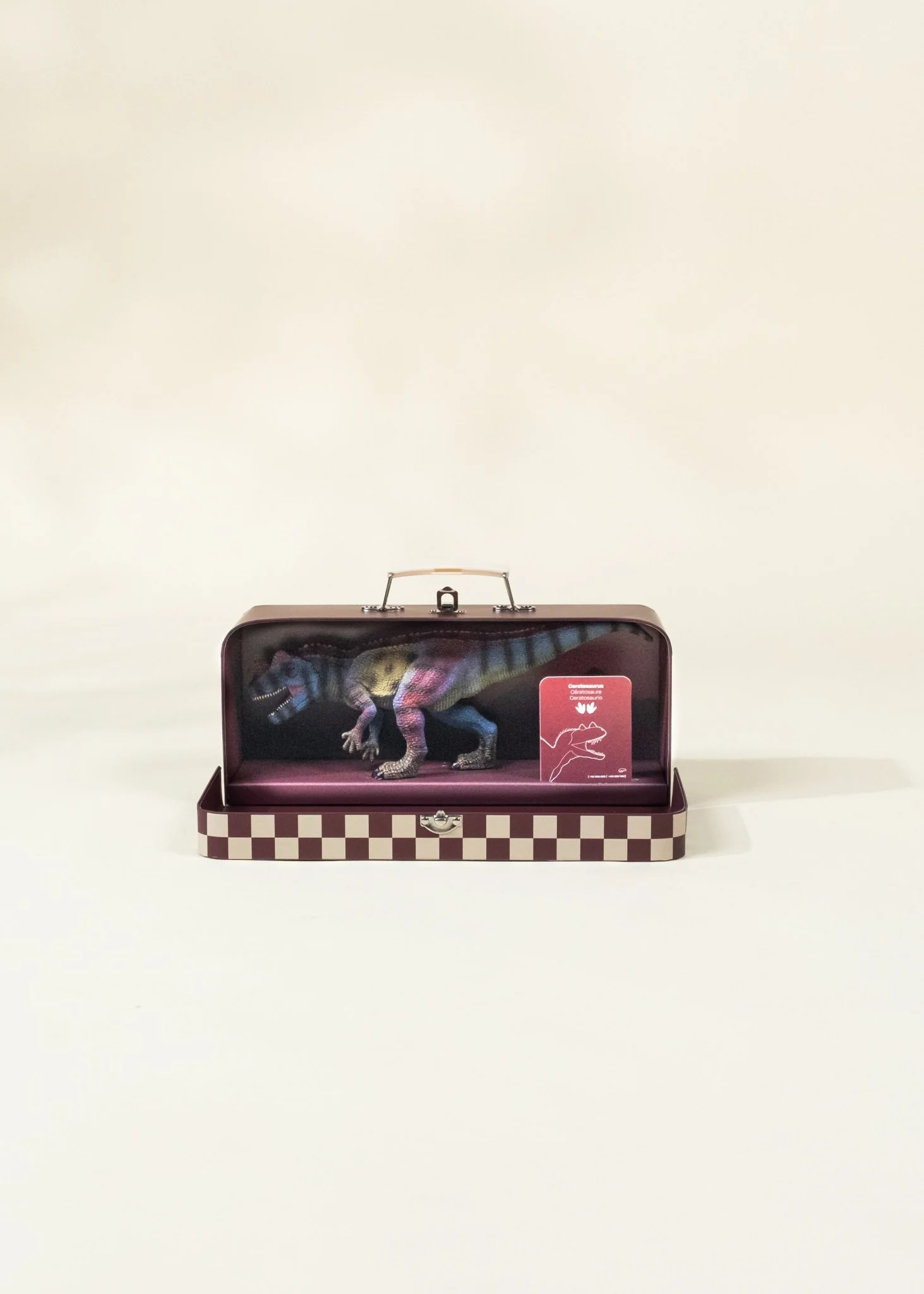 Coco Village Ceratosaurus Dinosaur in a Collectible Box - Image 2