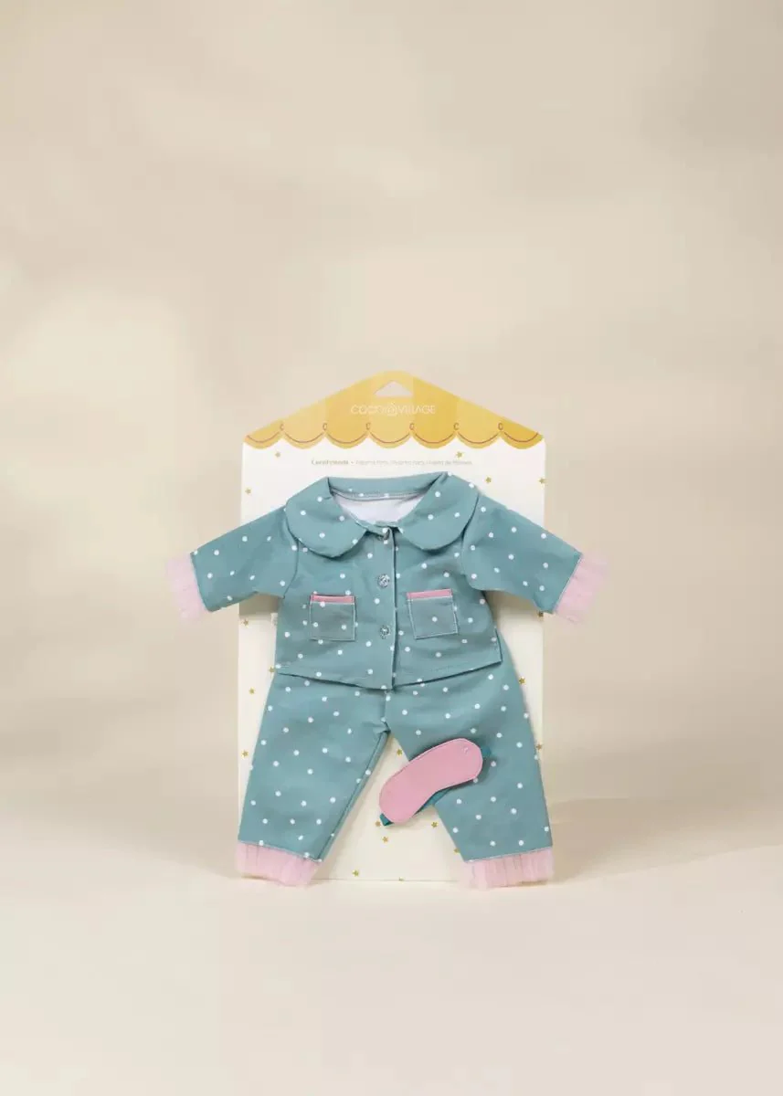 Coco Friends 22" Kids Play Doll Clothing Set – Pajama Party - Image 4