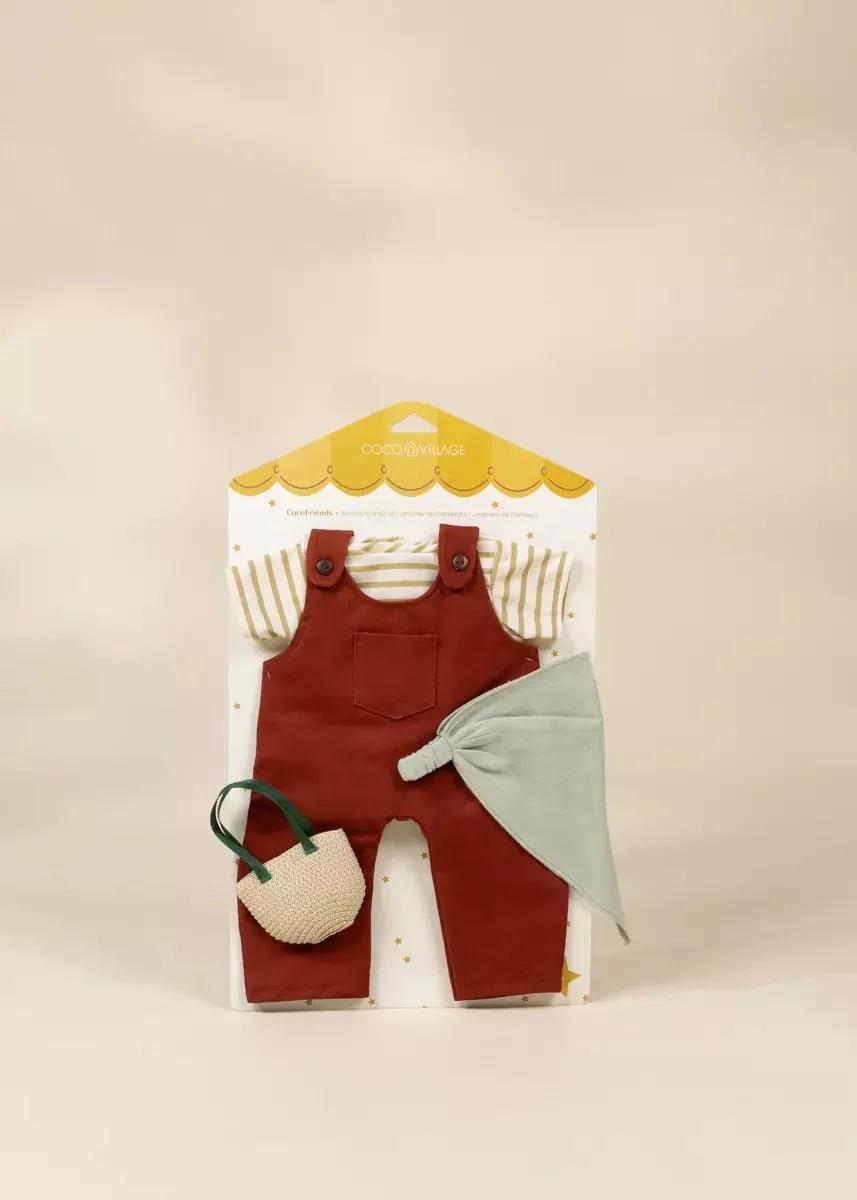 Coco Friends 22" Kids Play Doll Clothing Set – Sunday Gardener - Image 3