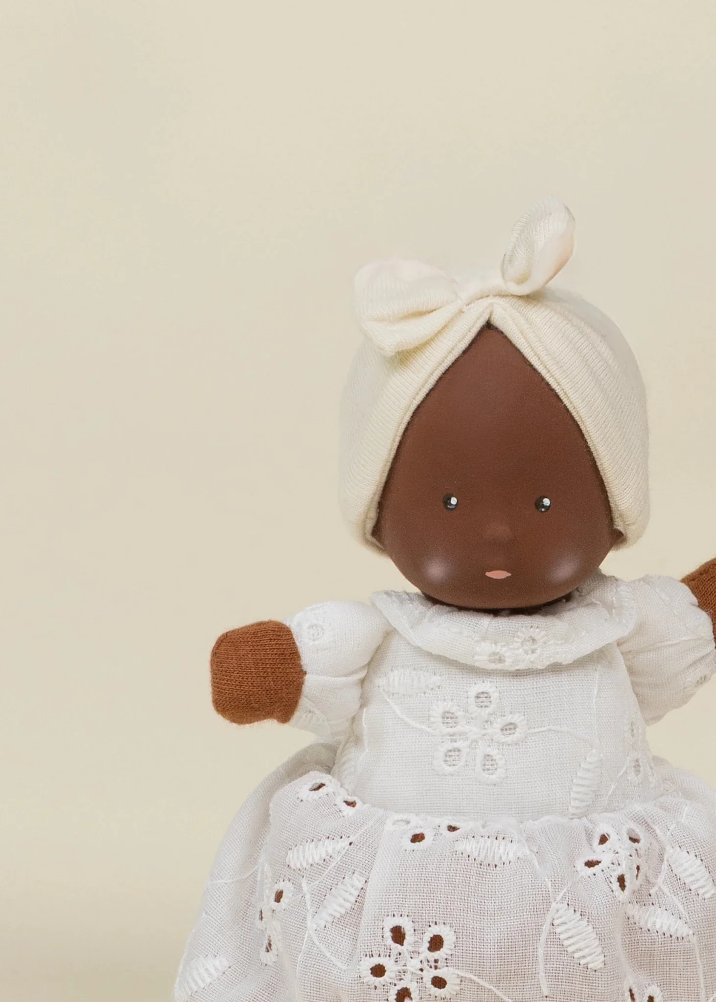 Coco Mini - Flora - Natural Rubber Baby Play Doll - Image 3
