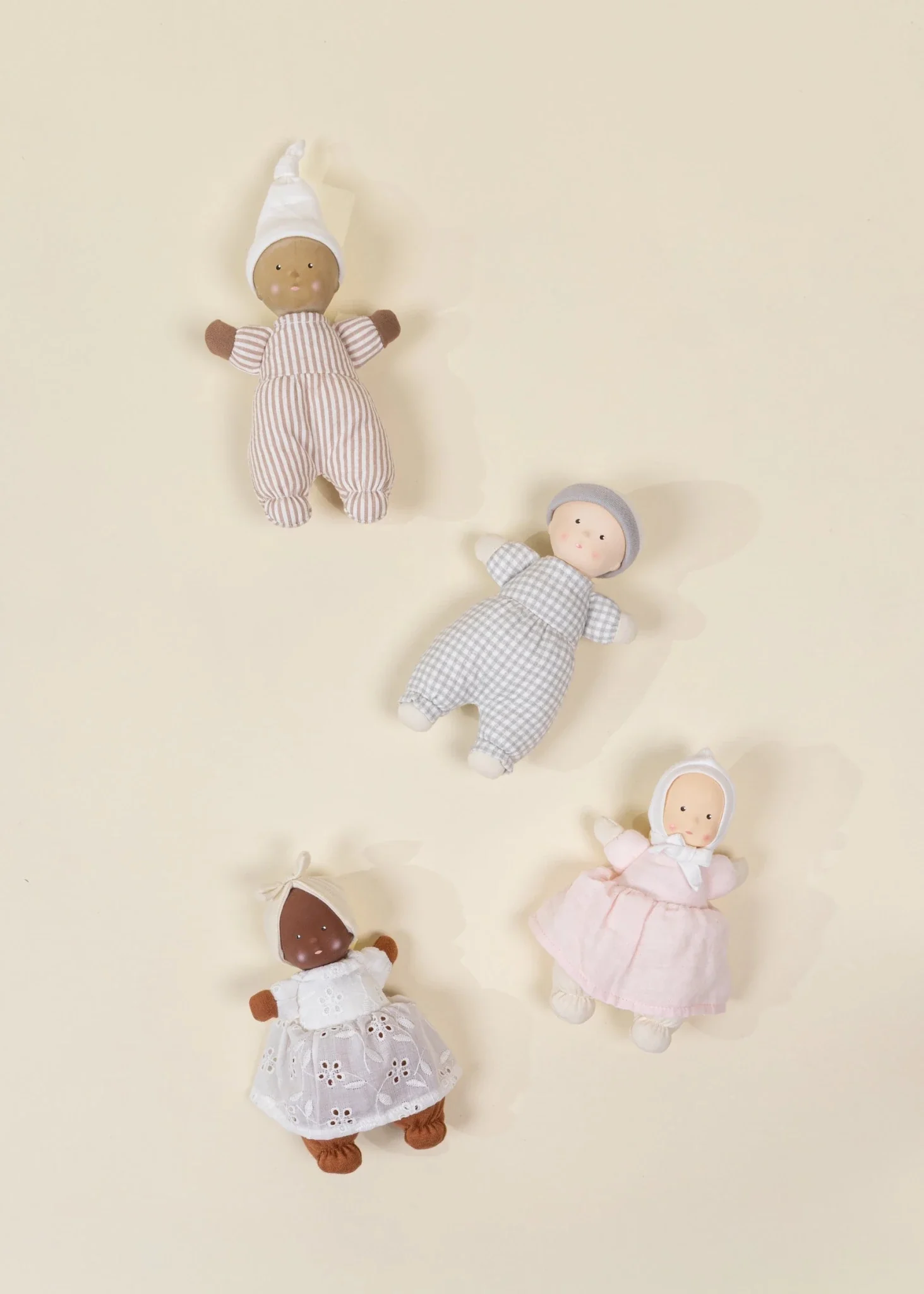 Coco Mini - Flora - Natural Rubber Baby Play Doll - Image 4