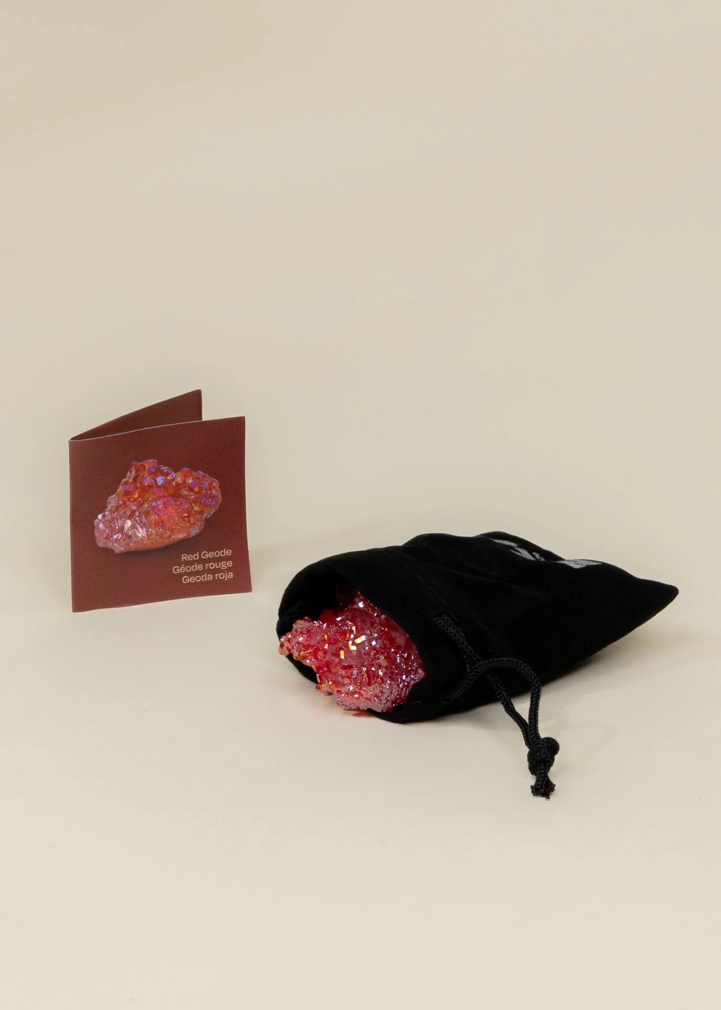 Coco Village Collectible Mineral - Red Geode - Image 3