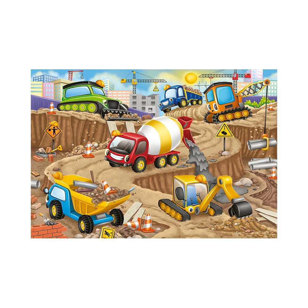 Construction Fun 24pc Puzzle - Image 2
