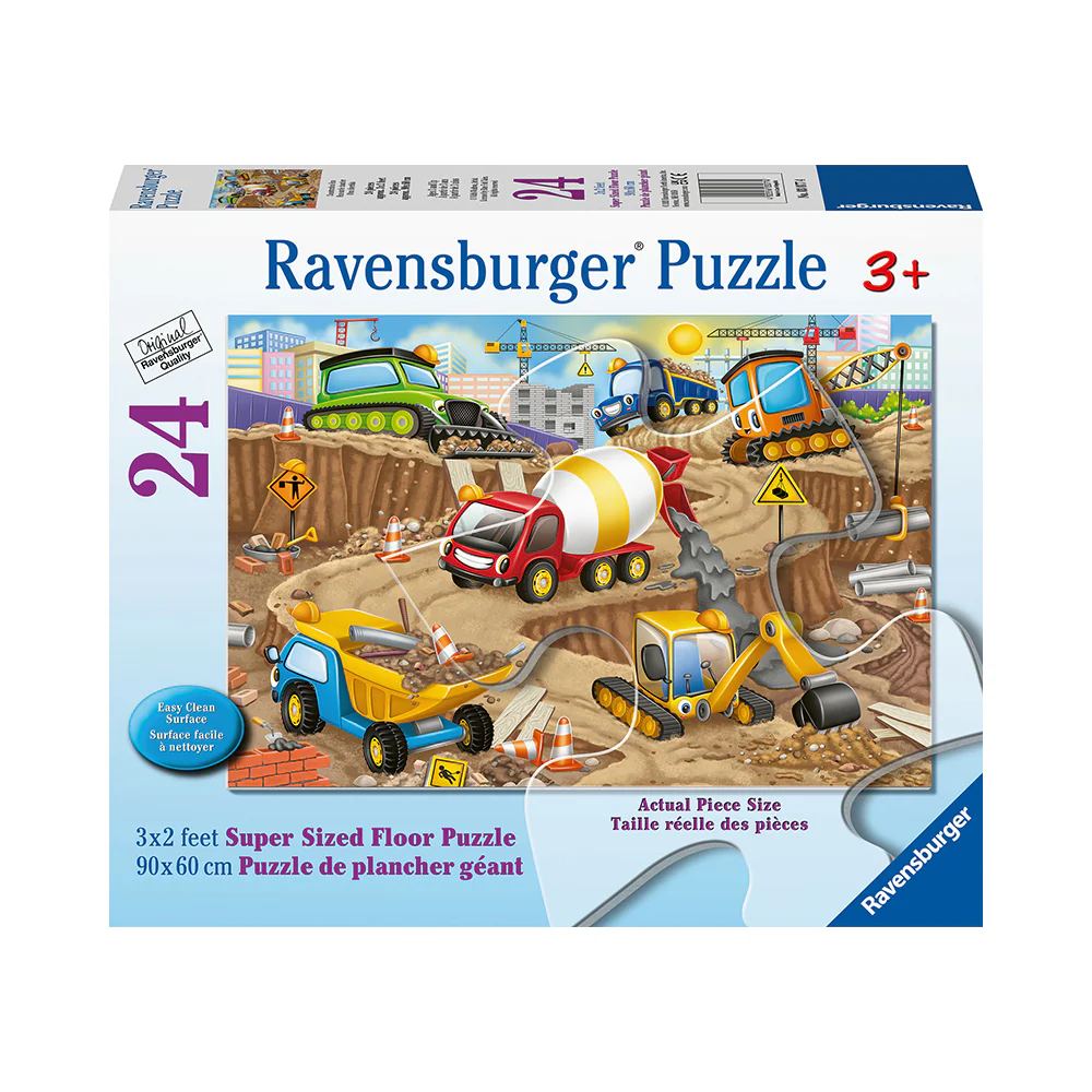 Construction Fun 24pc Puzzle - Image 3