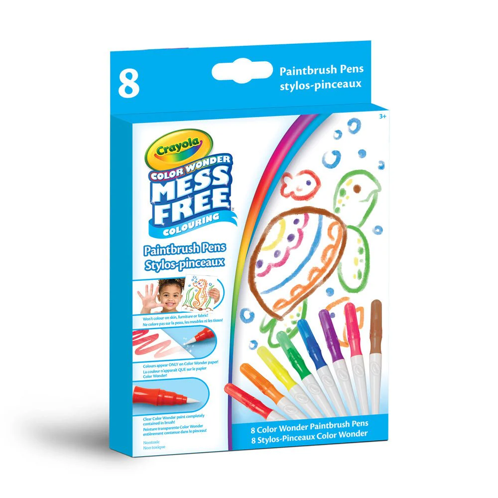 Crayola Color Wonder Mess-Free Paintbrush Pens - Image 2