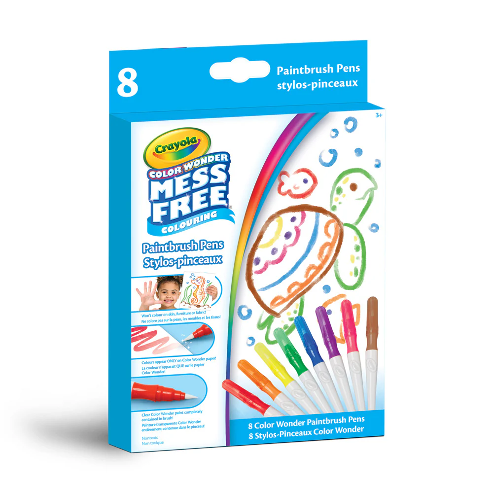 Crayola Color Wonder Mess-Free Paintbrush Pens - Image 6