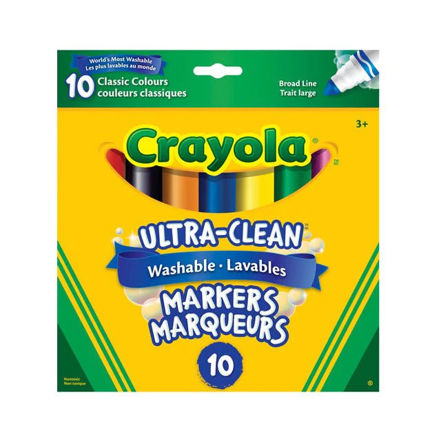 Crayola Ultra-Clean Washable Markers 10 Pack