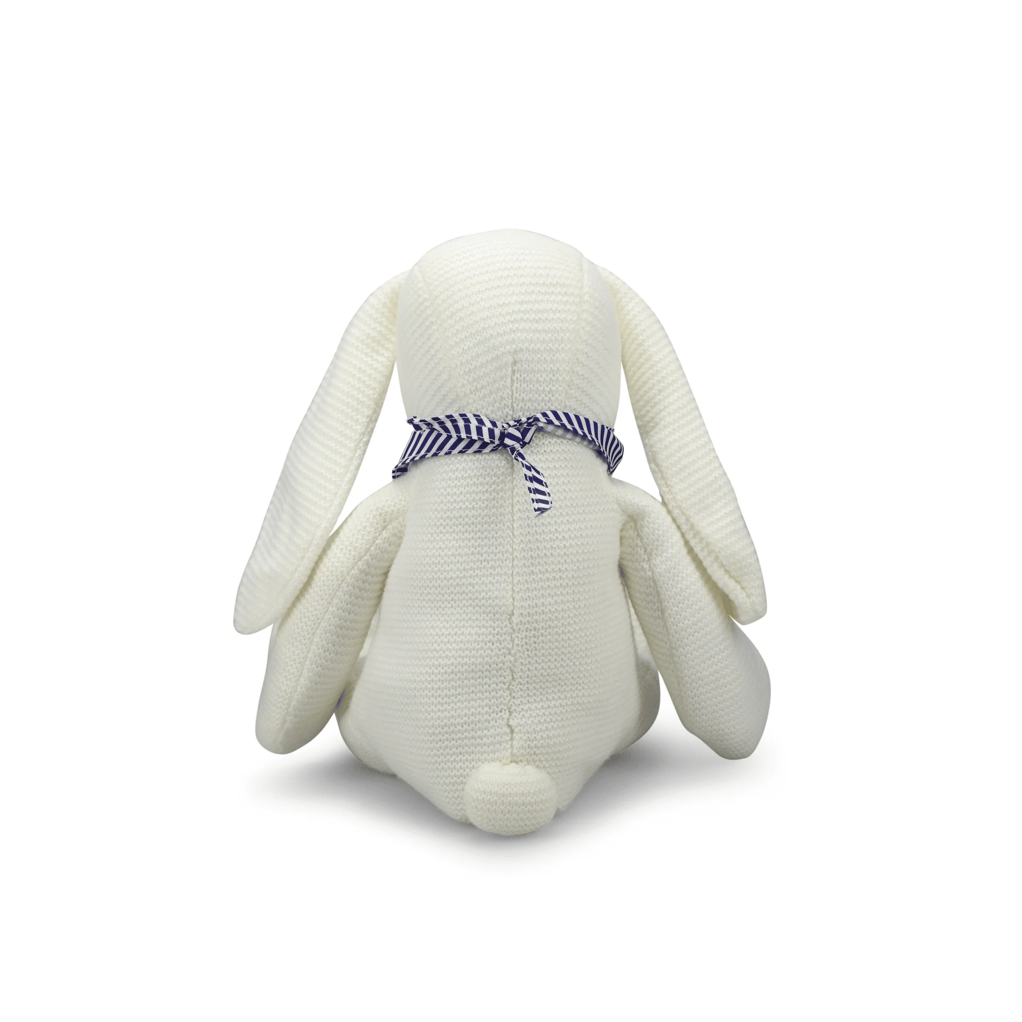RLE 16" Cream Knit Bunny Plush - Image 2