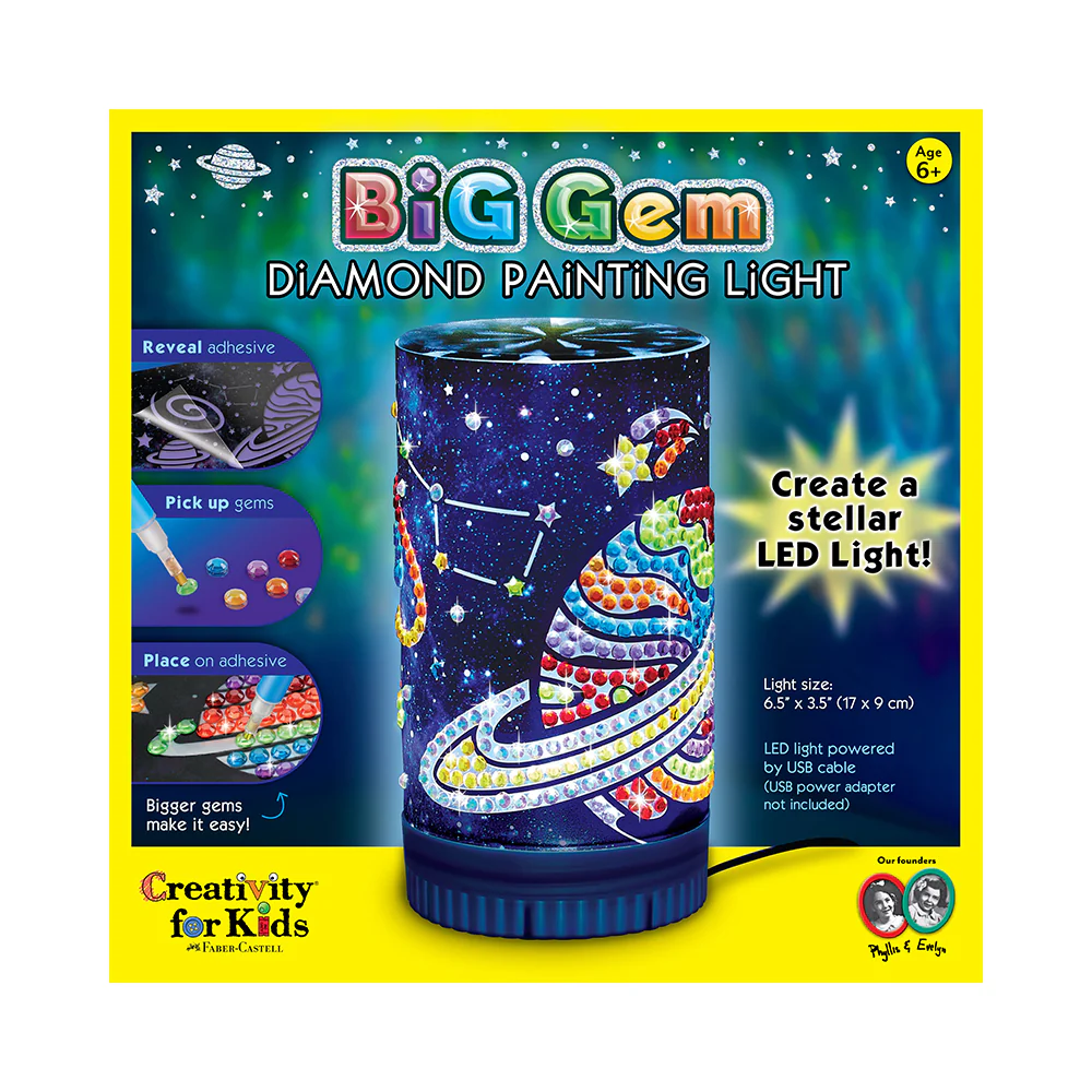 Creativity for Kids Big Gem Diamond Painting Light - Image 13