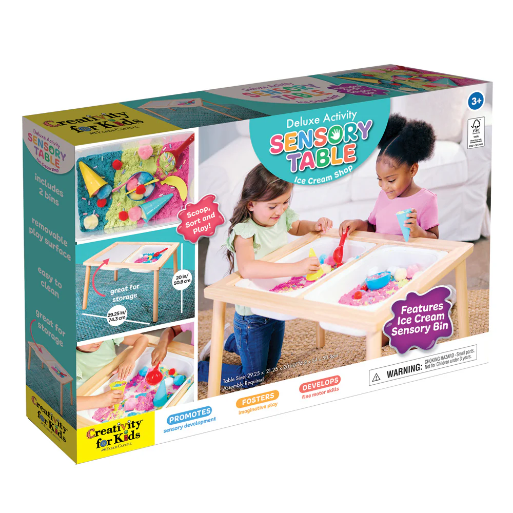 Creativity for Kids Sensory Table with Ice Cream Shop - Image 20
