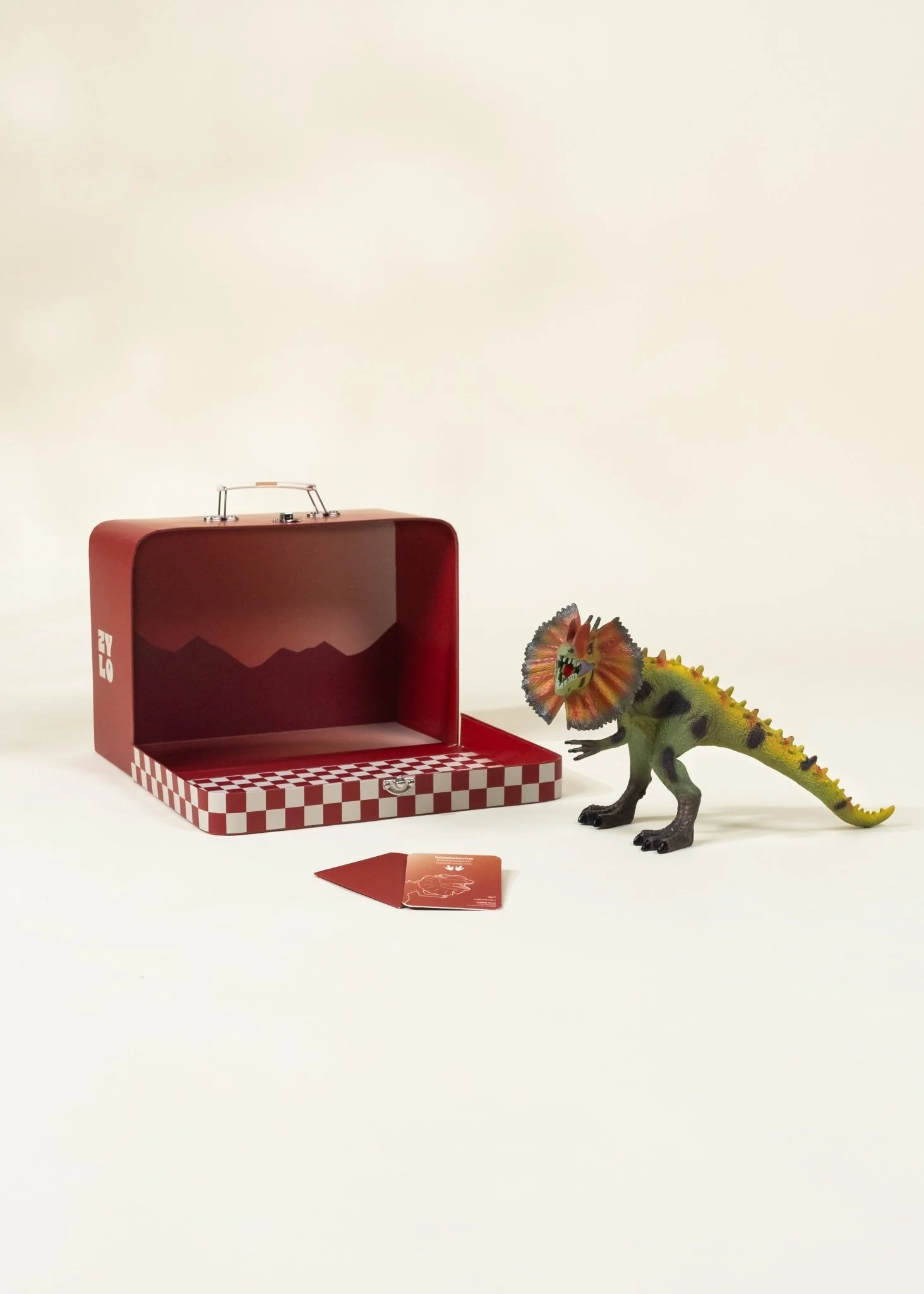 Coco Village Dilophosaurus Dinosaur in a Collectible Box