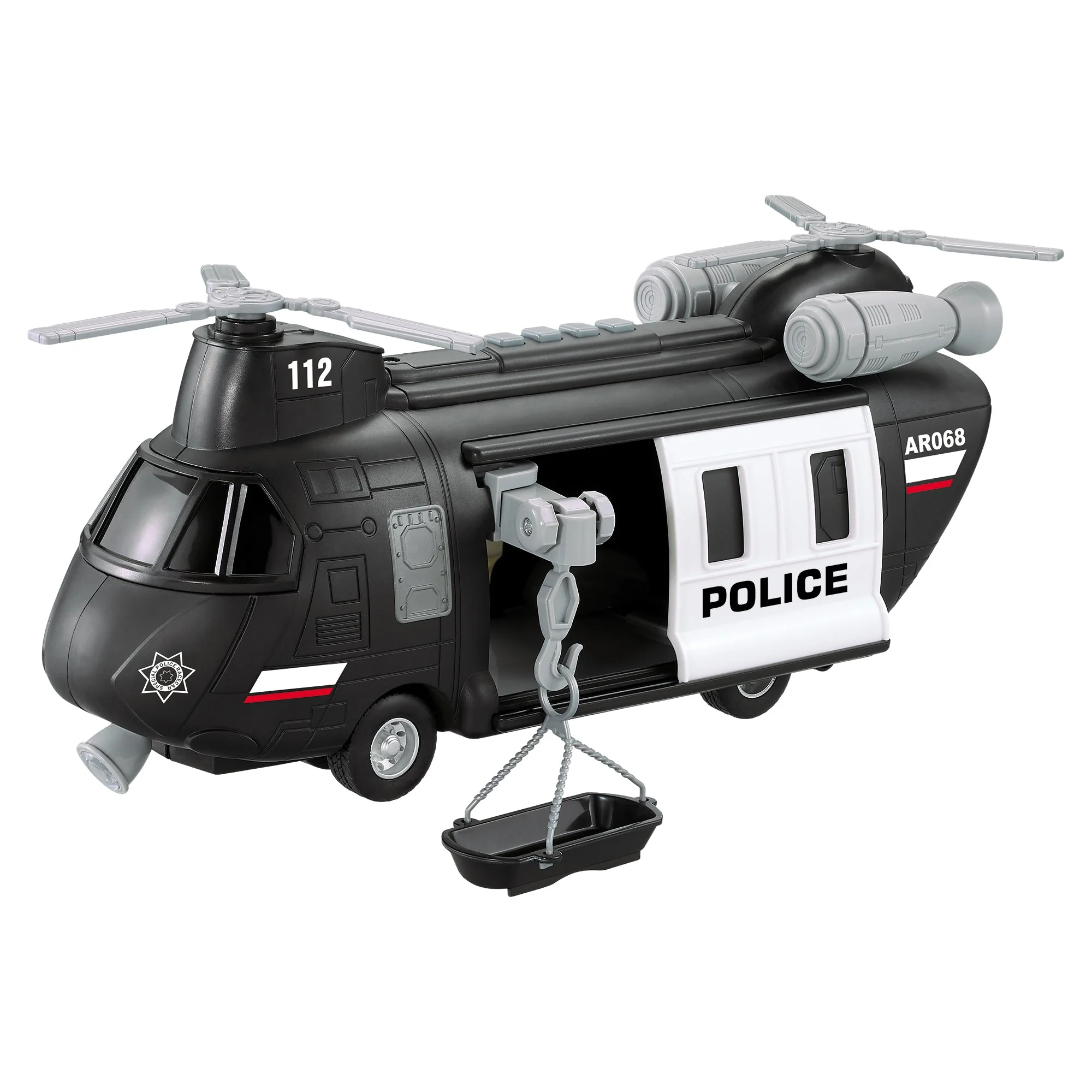 Dragon Wheels Rescue Police Helicopter - Image 2