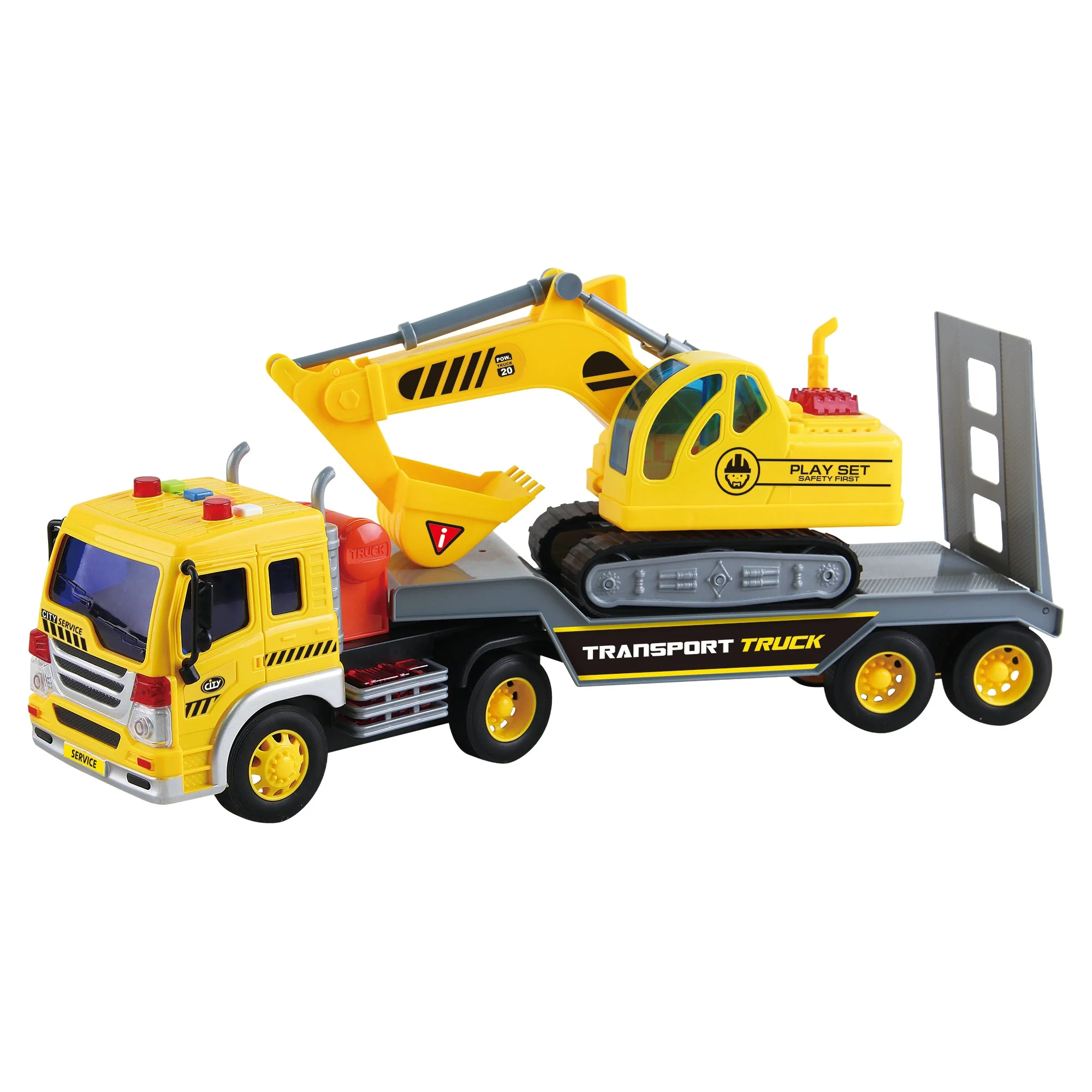 Dragon Wheels Transport Truck with Crane - Image 2