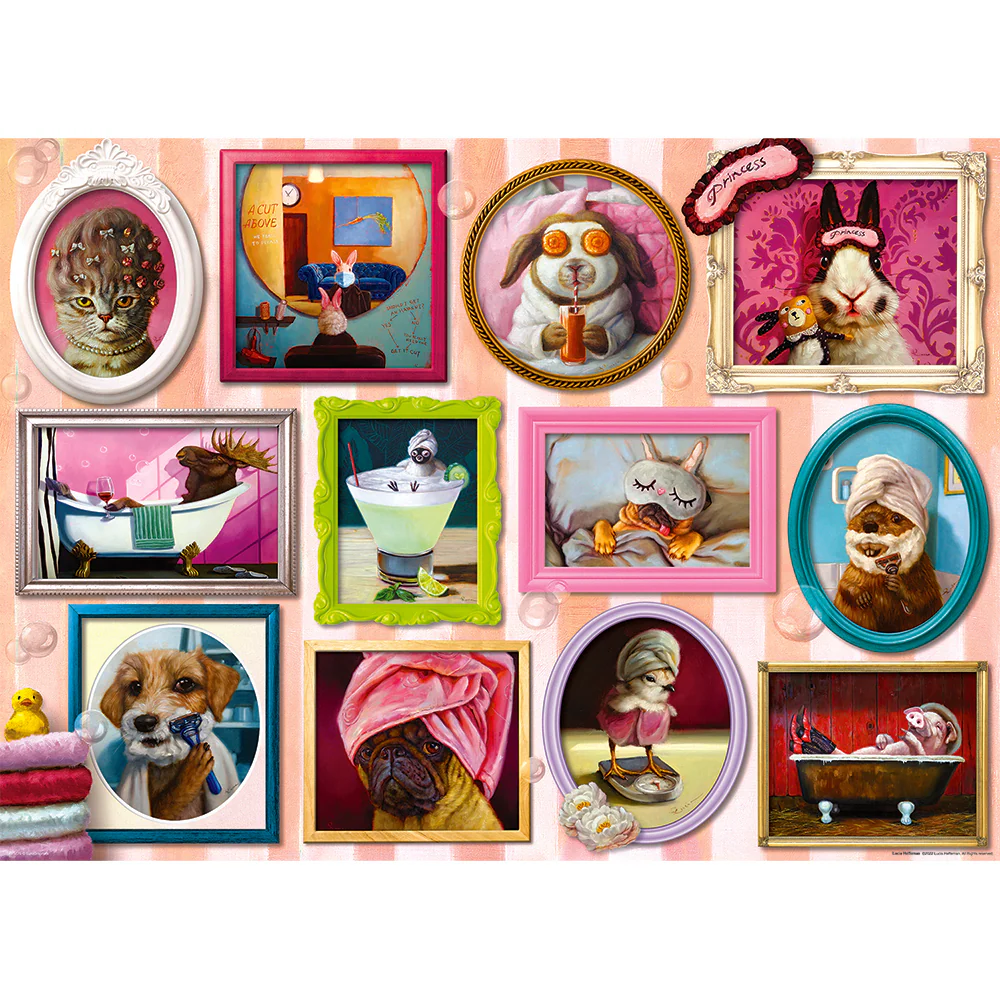 Eurographics A Day at the Spa 500 XL PC Puzzle - Image 2