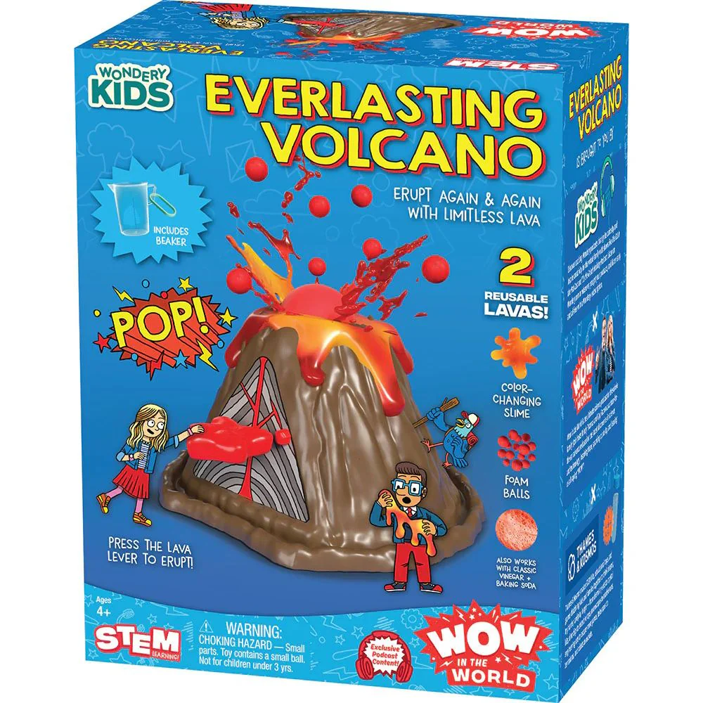 WOW in the World Everlasting Volcano