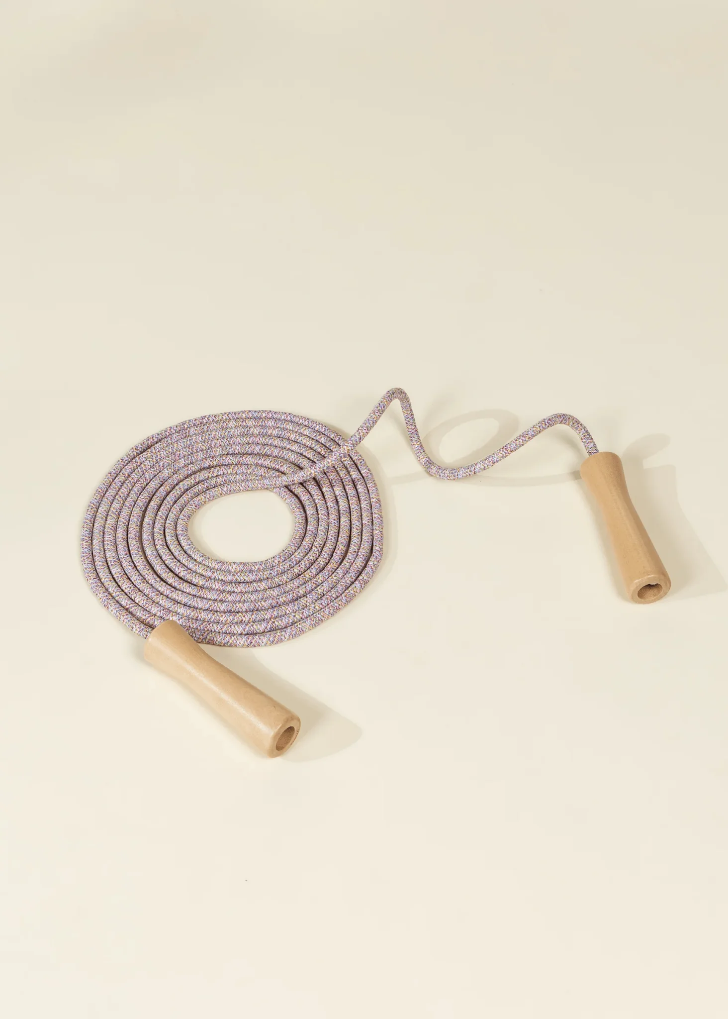 DISC Extra-Long Wooden Handle Skipping Rope – Candy Pop - Image 2