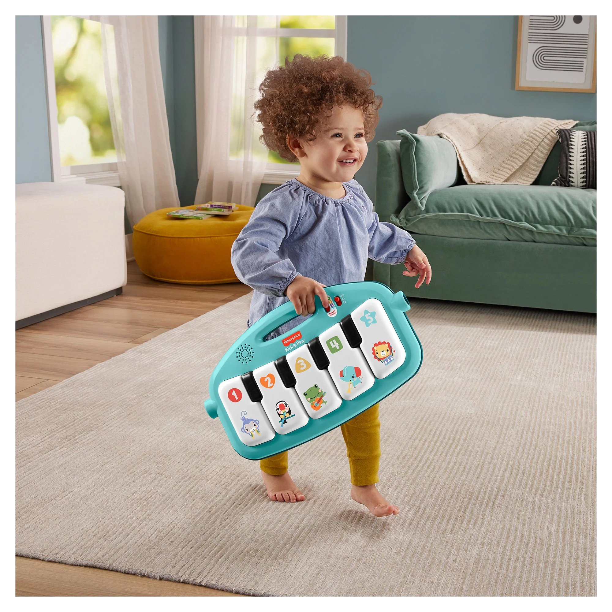 Fisher-Price® Glow and Grow™ Kick & Play® Piano Gym - Image 5