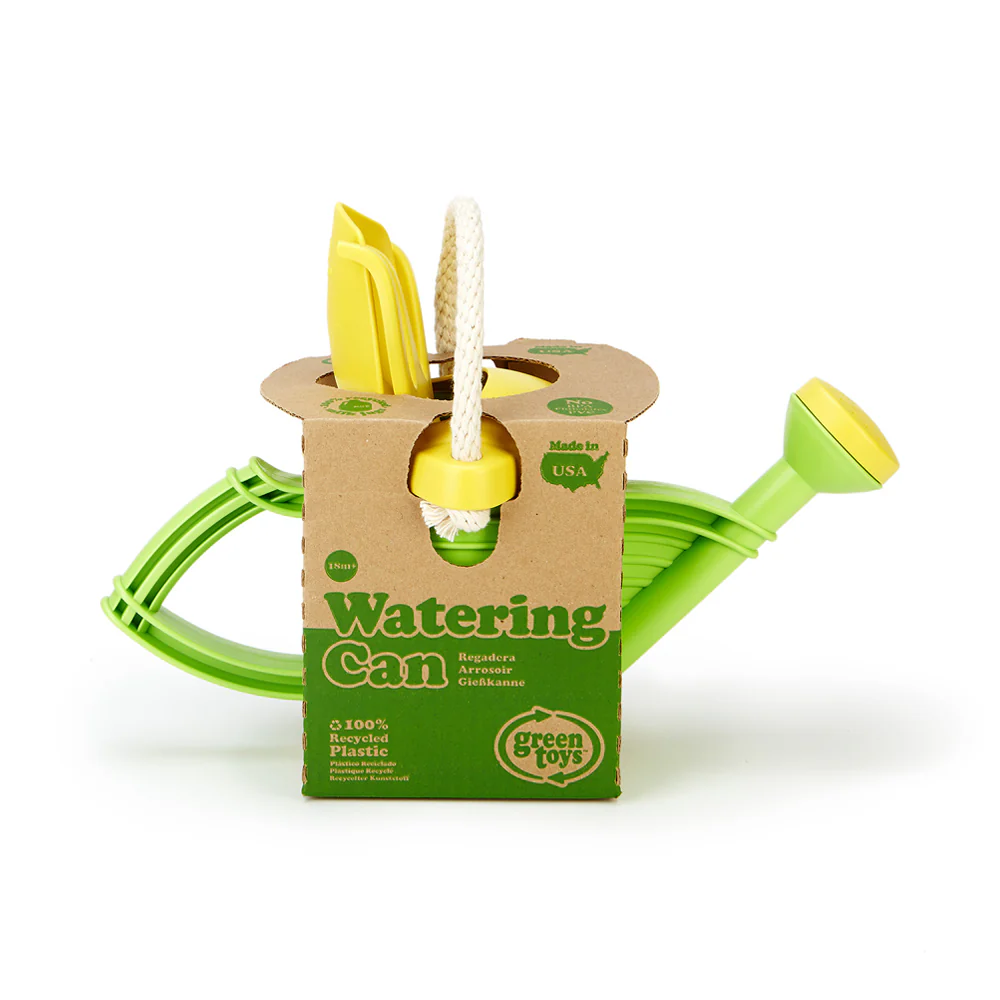Green Toys Watering Can w/ Rake & Shovel - Image 9