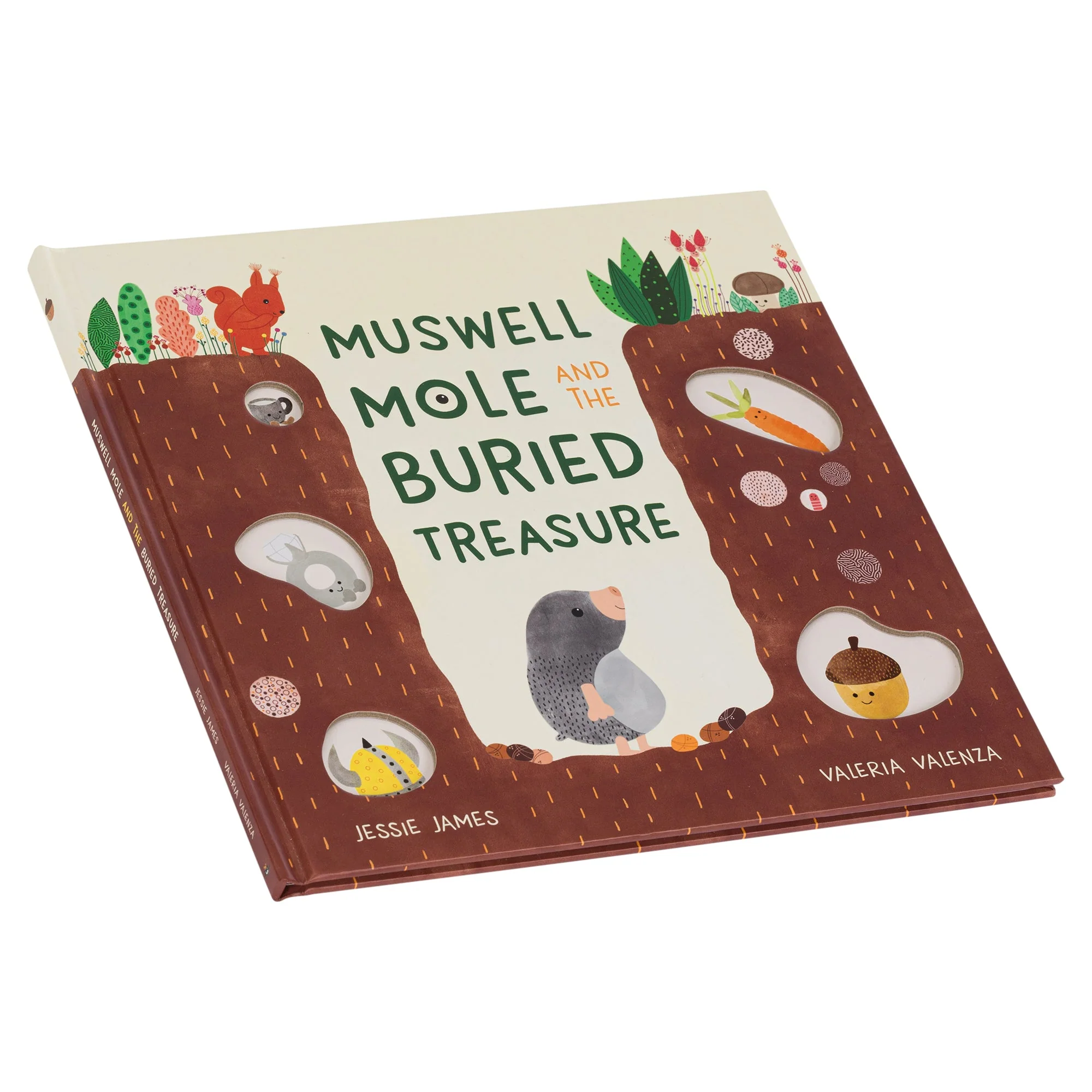 Jellycat Muswell Mole and the Buried Treasure Book - Image 2