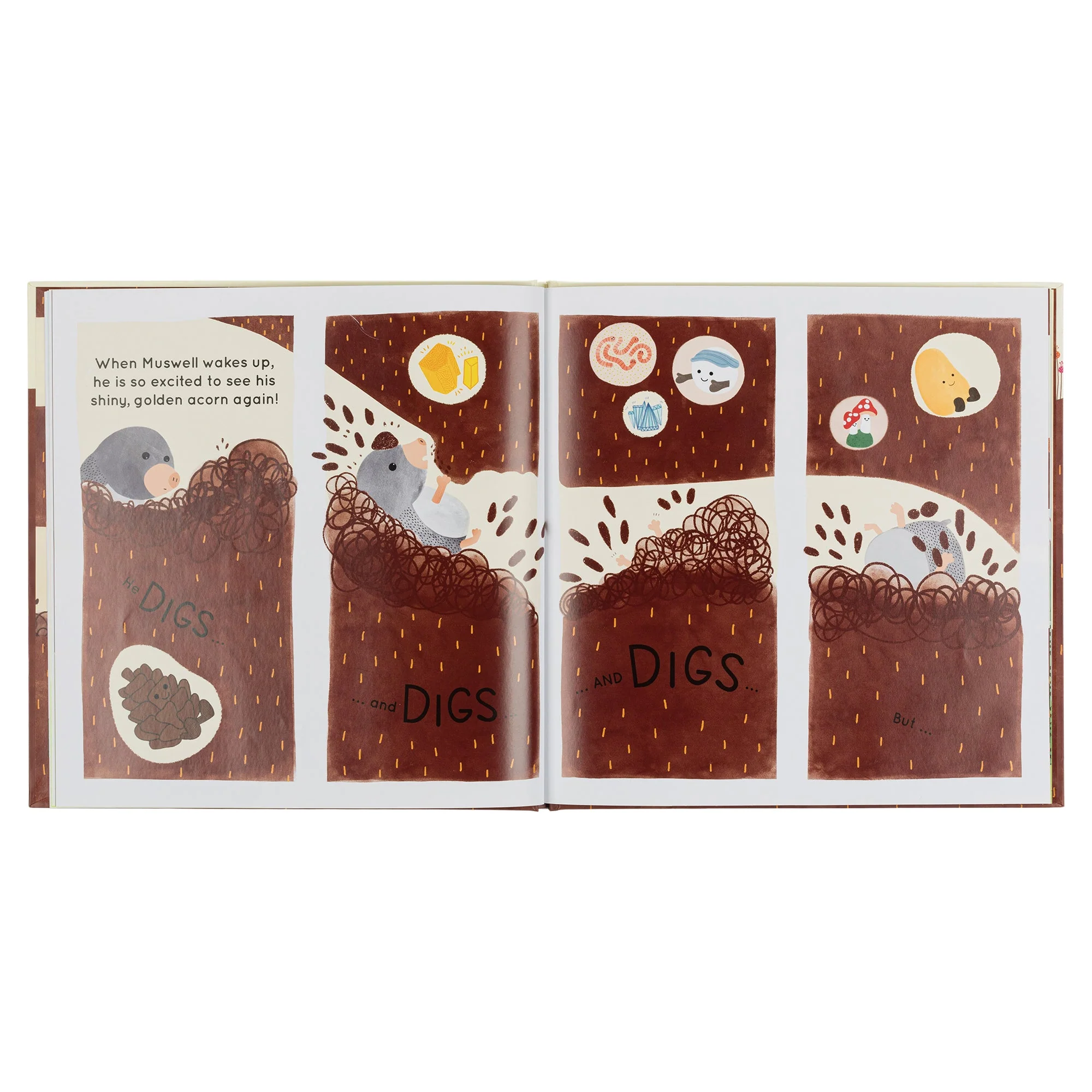 Jellycat Muswell Mole and the Buried Treasure Book - Image 4