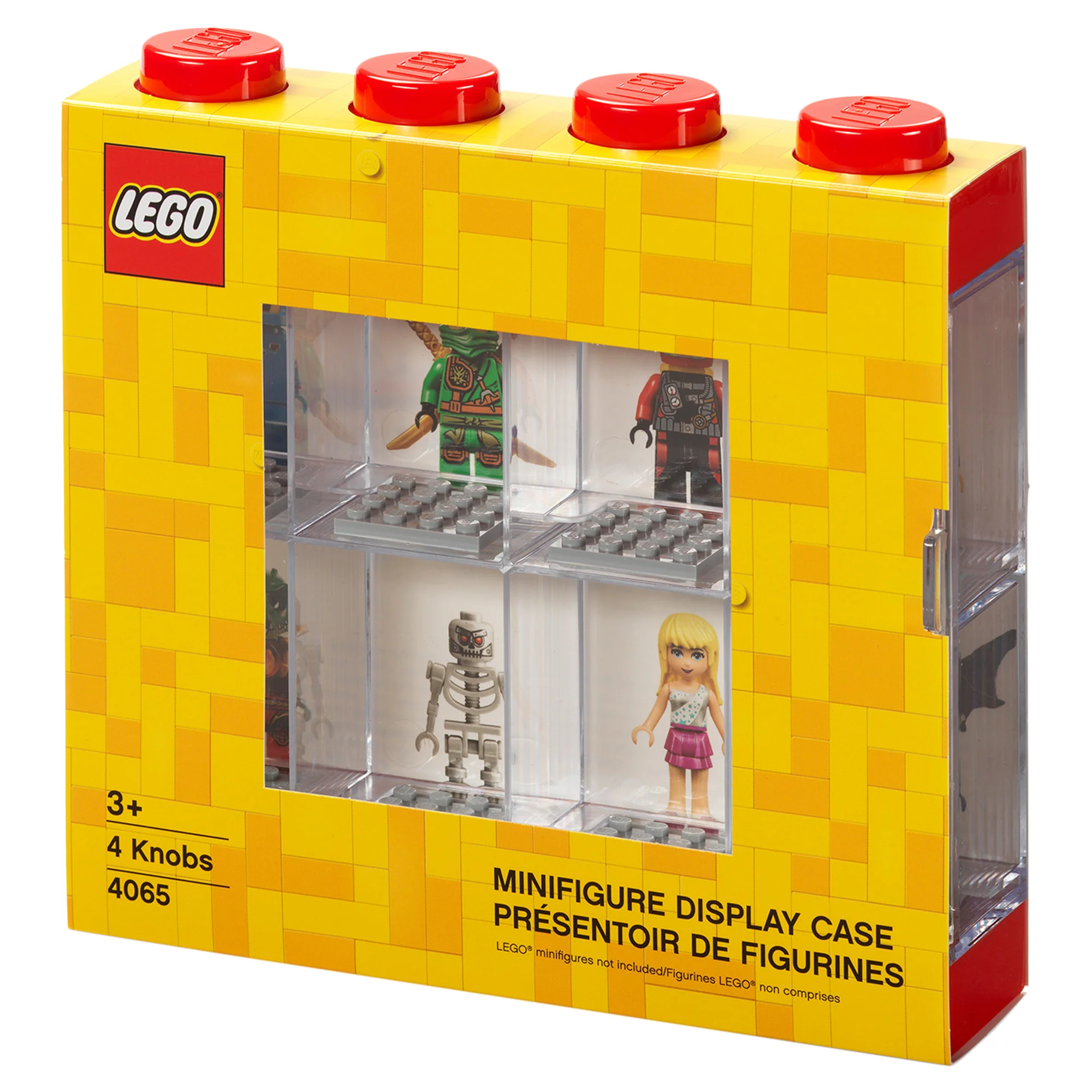 LEGO 8 Minifigure Display Case - Red - Image 2