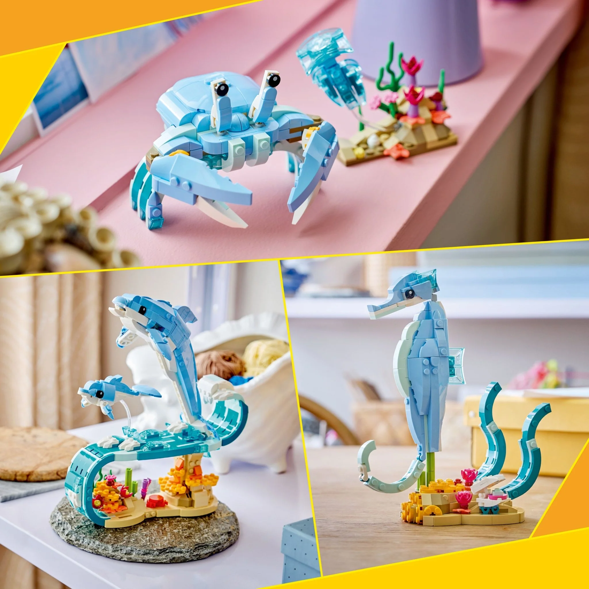 LEGO Sea Animals: Beautiful Dolphins 31385 - Image 3