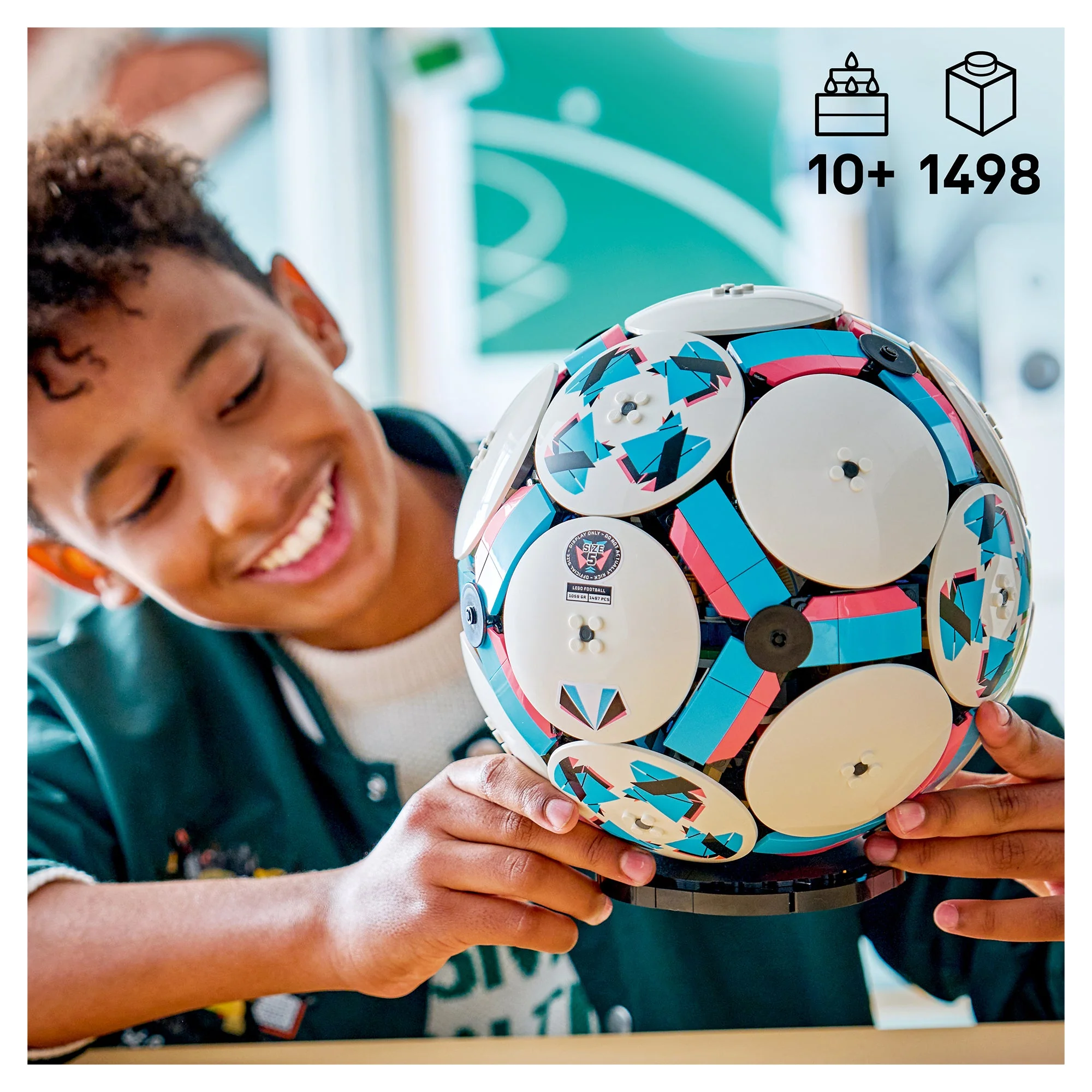 LEGO Editions Soccer Ball Kids Building Toy 43019 - Image 3
