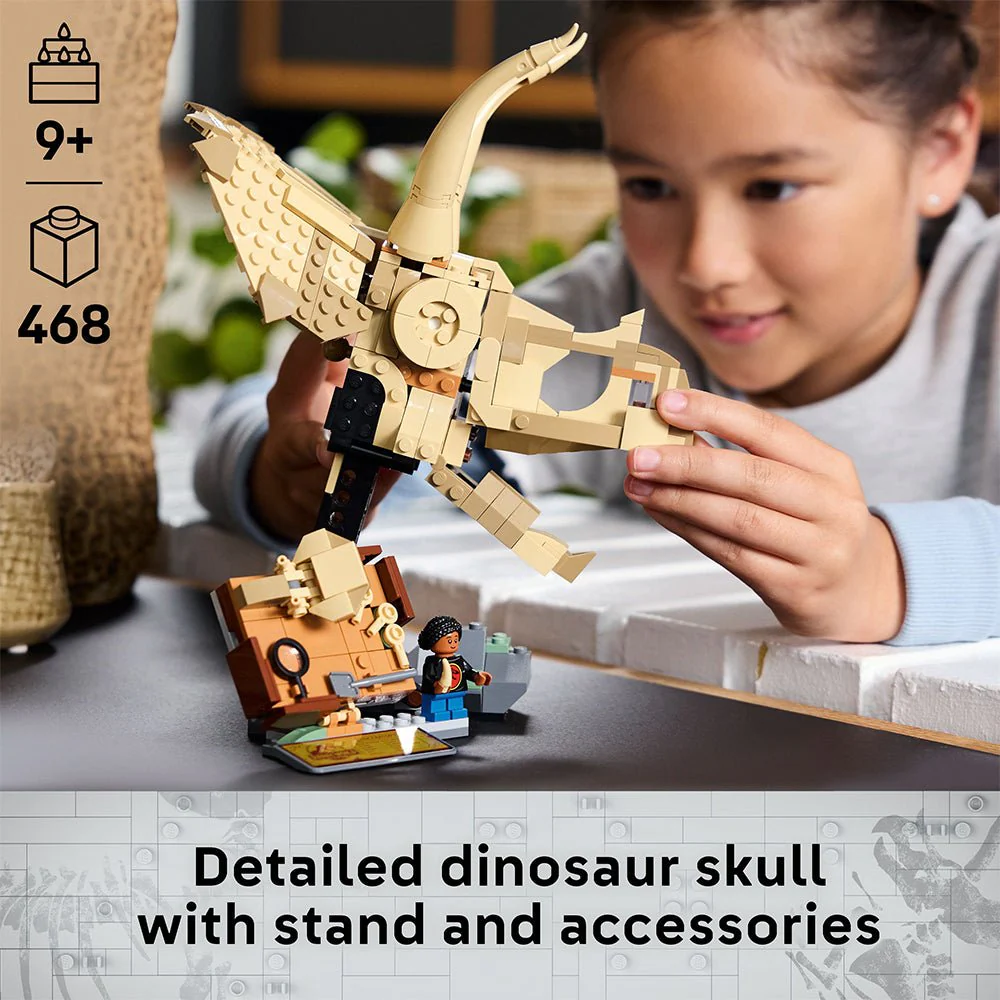 LEGO® Jurassic World Dinosaur Fossils: Triceratops Skull - Image 6