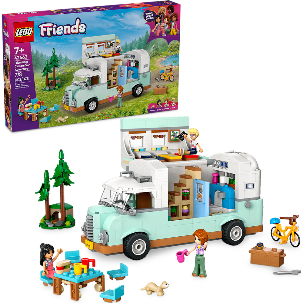 LEGOFriends Friendship Camper Van Adventure 42663 - Image 7