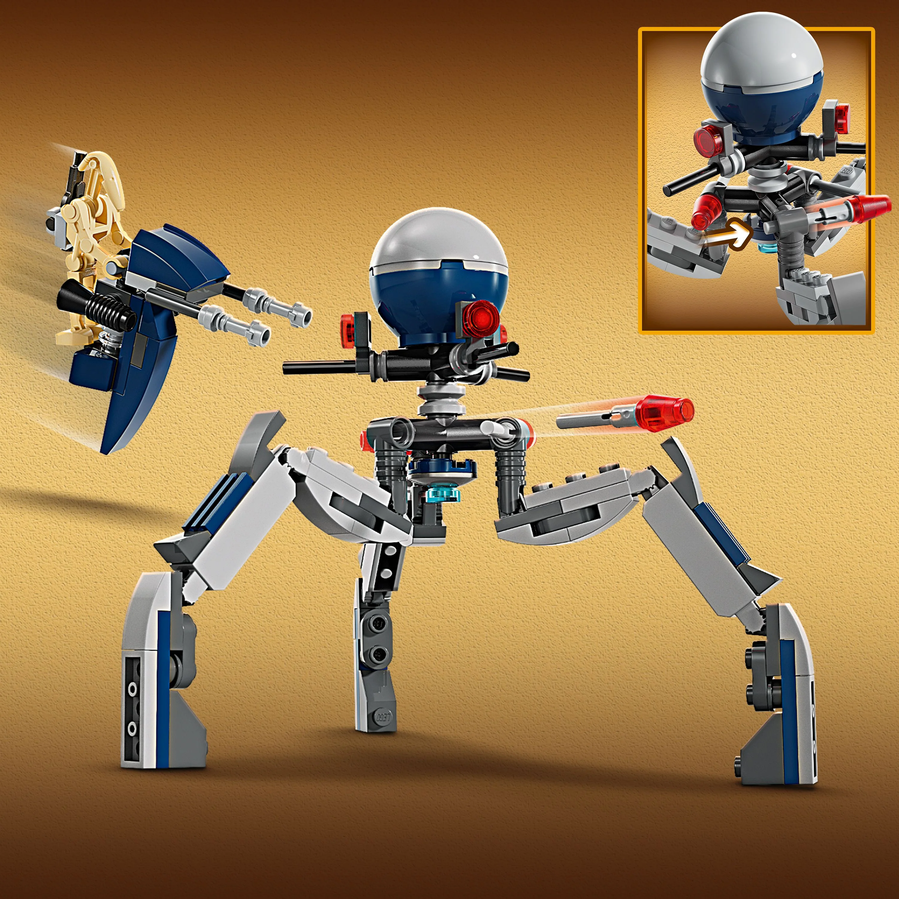 LEGO® Star Wars™ Clone Trooper™ & Battle Droid™ Battle Pack 75372 - Image 19
