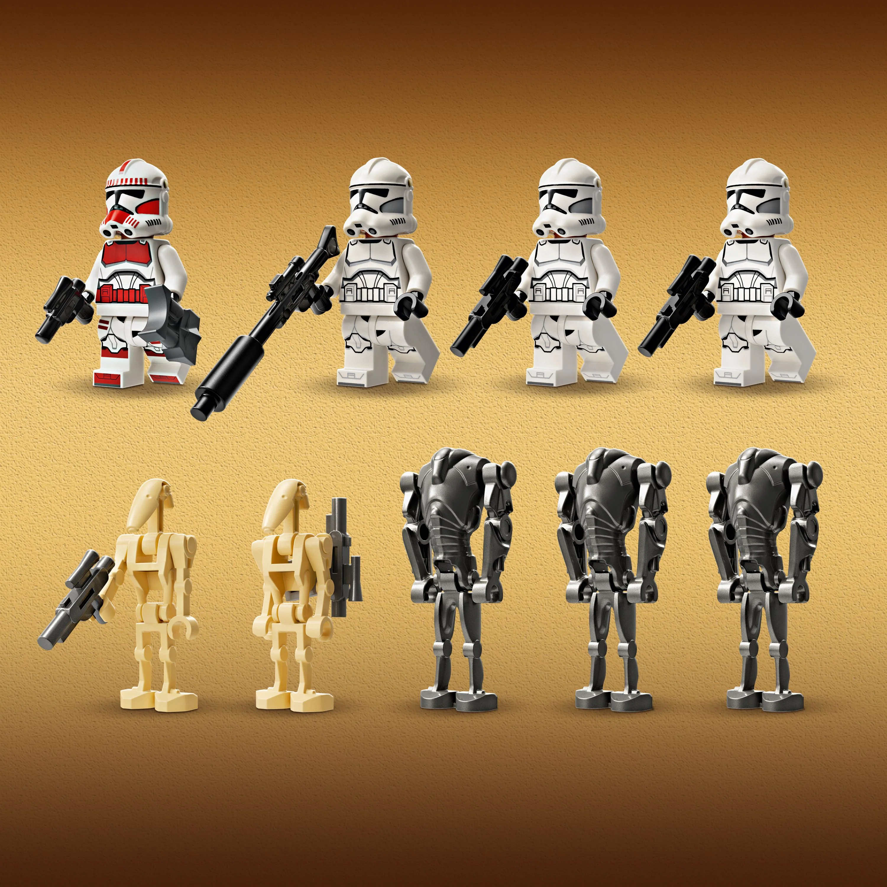 LEGO® Star Wars™ Clone Trooper™ & Battle Droid™ Battle Pack 75372 - Image 22