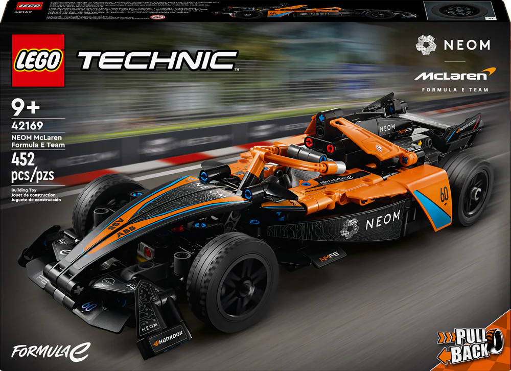 LEGO® Technic™ NEOM McLaren Formula E Race Car 42169 - Image 4